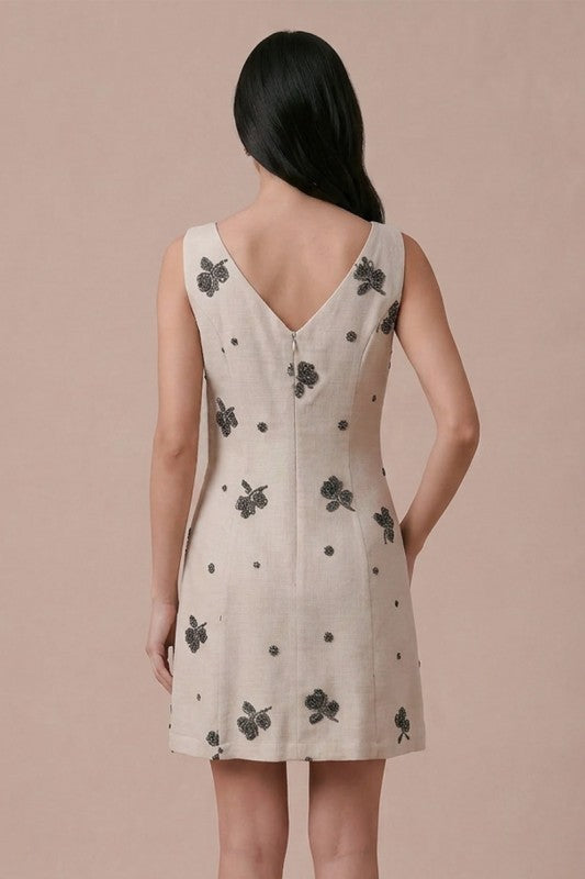 Laura Beaded Mini Dress