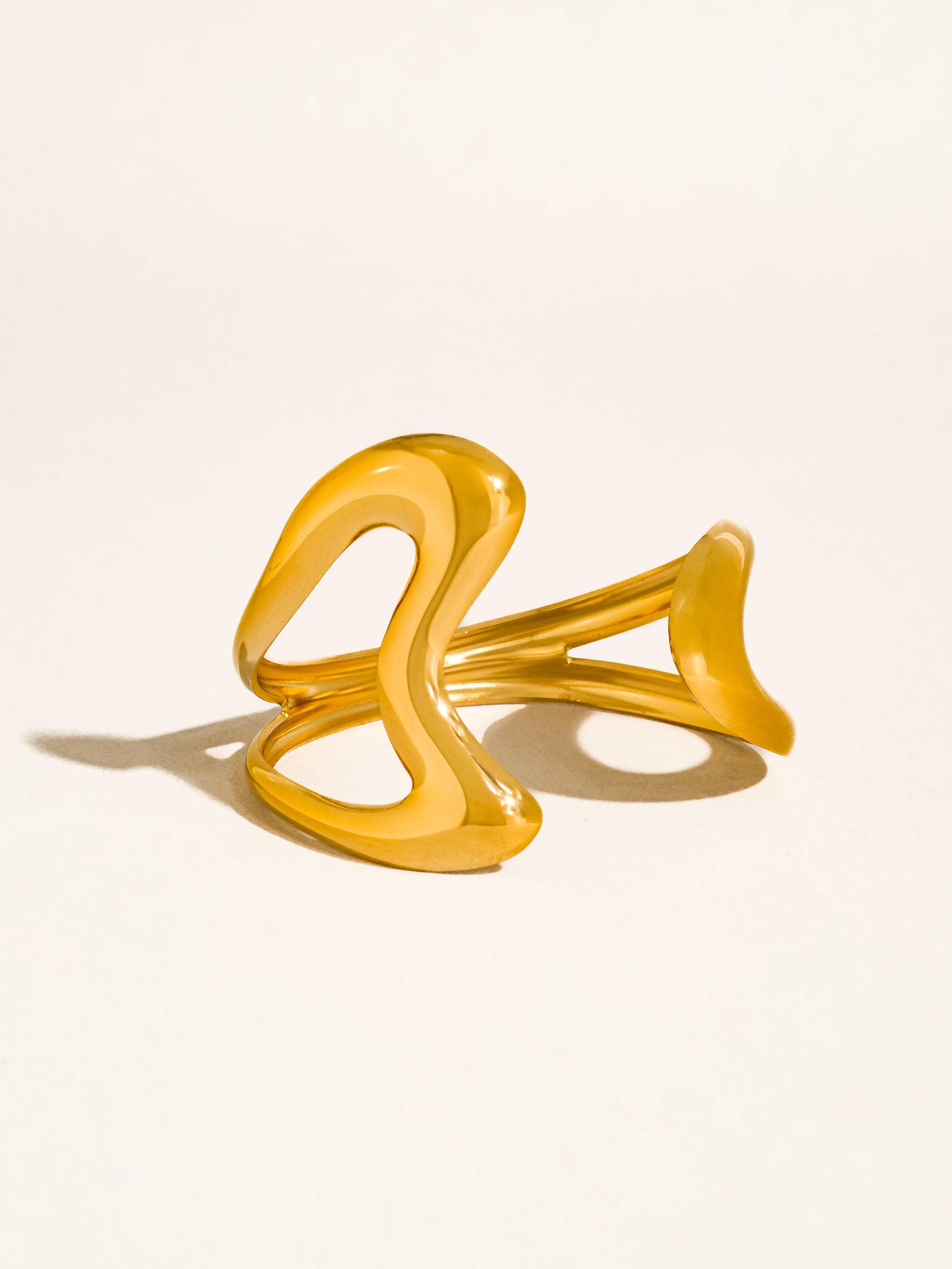 Giselle Abstract Cuff Bracelet