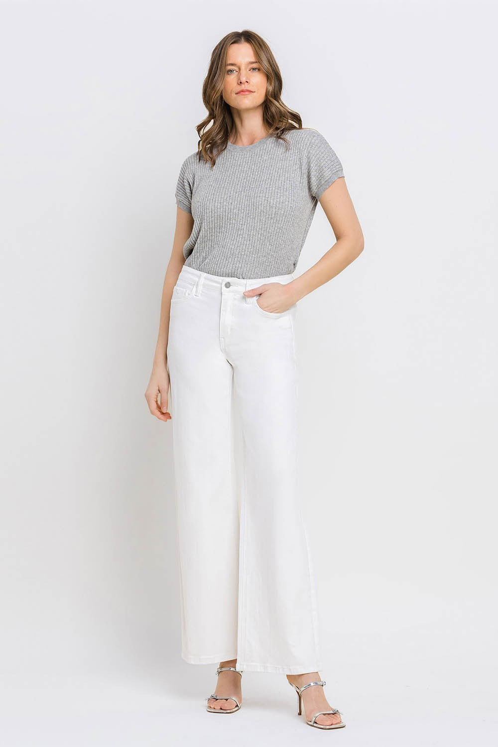 Emerson High Rise Wide Leg Jean