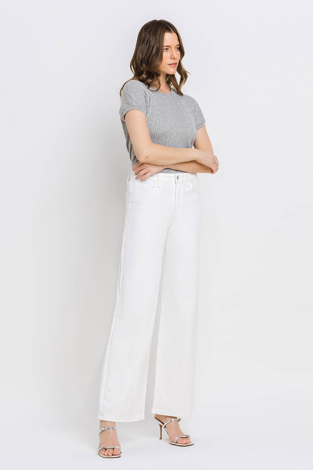 Emerson High Rise Wide Leg Jean
