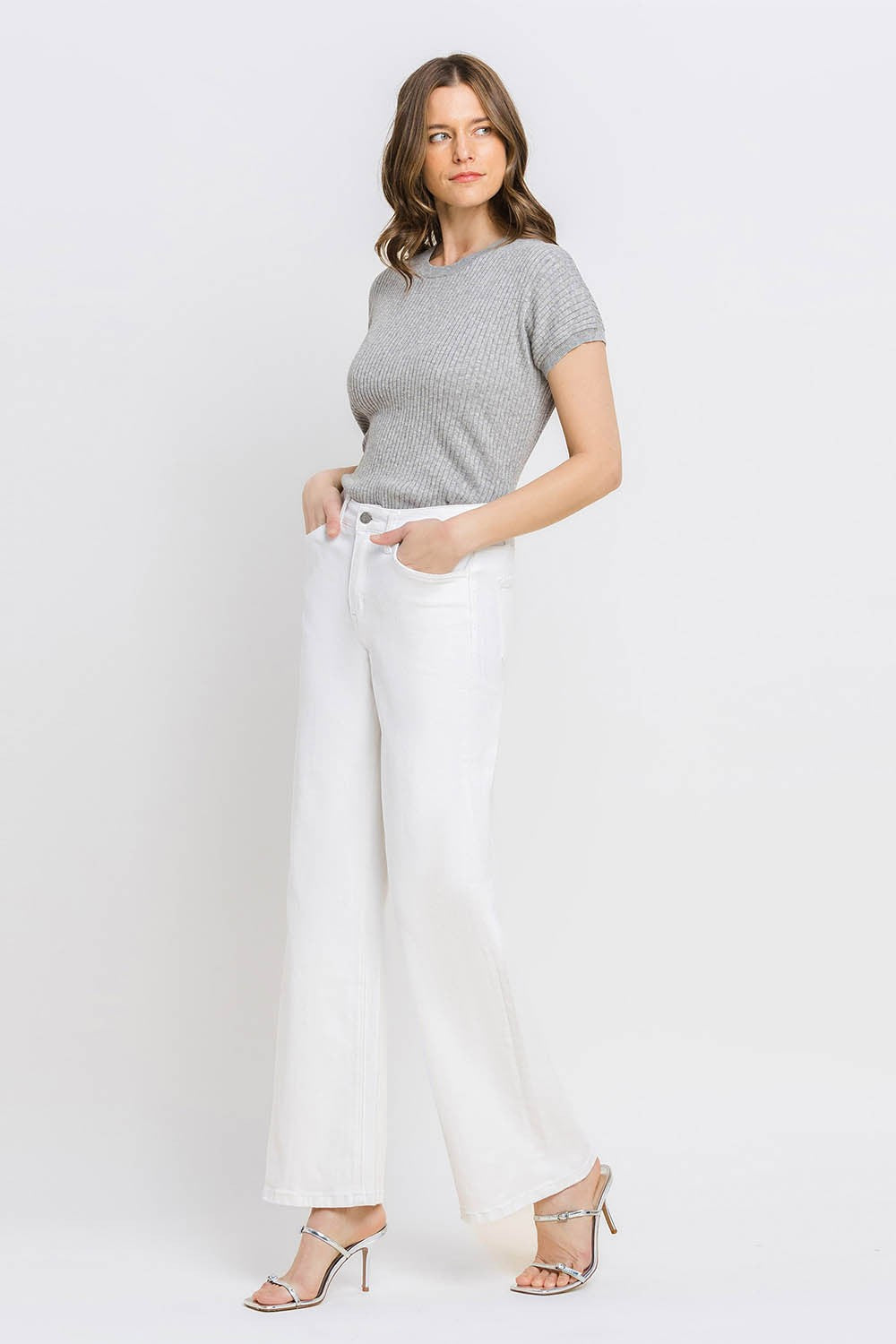 Emerson High Rise Wide Leg Jean