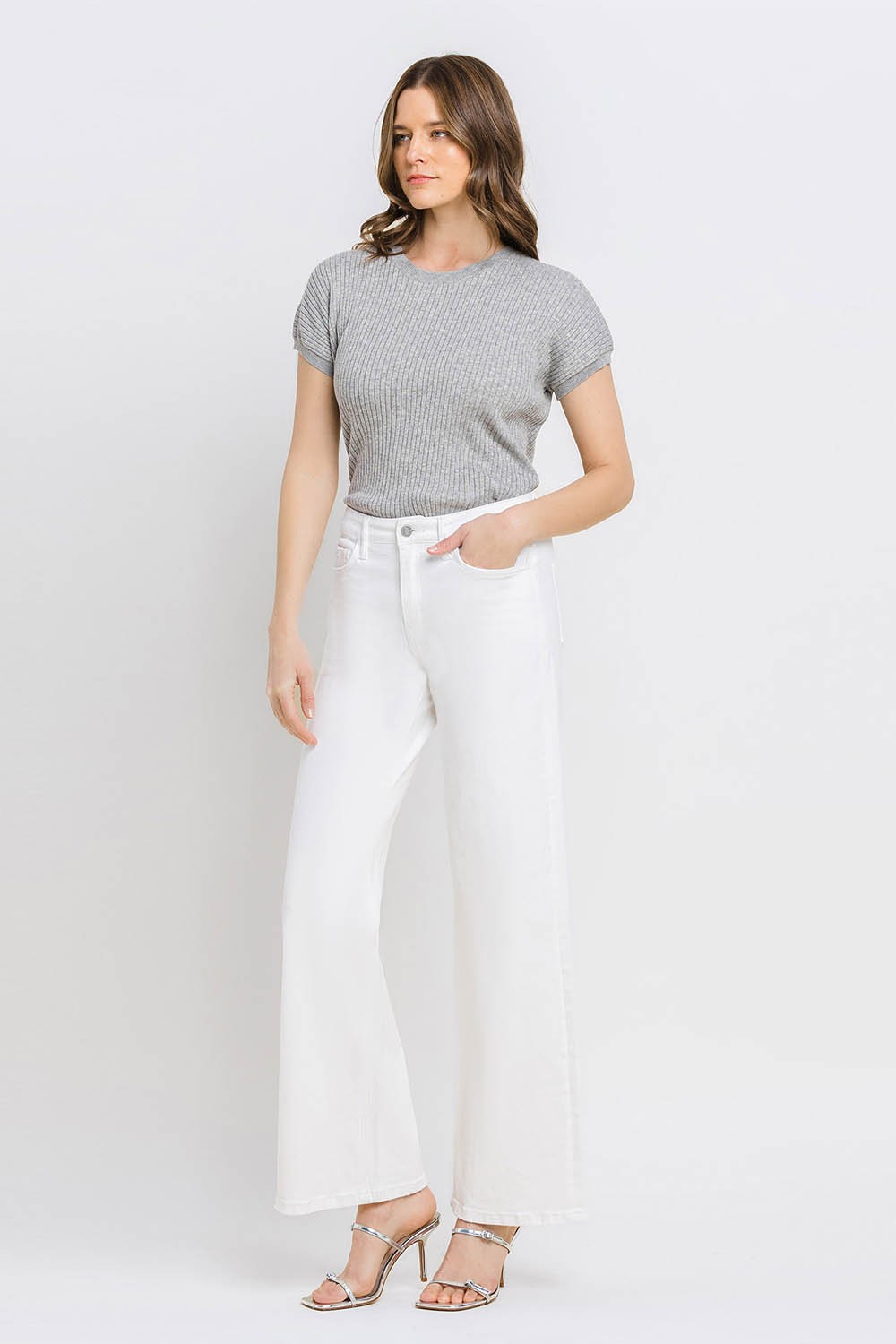 Emerson High Rise Wide Leg Jean