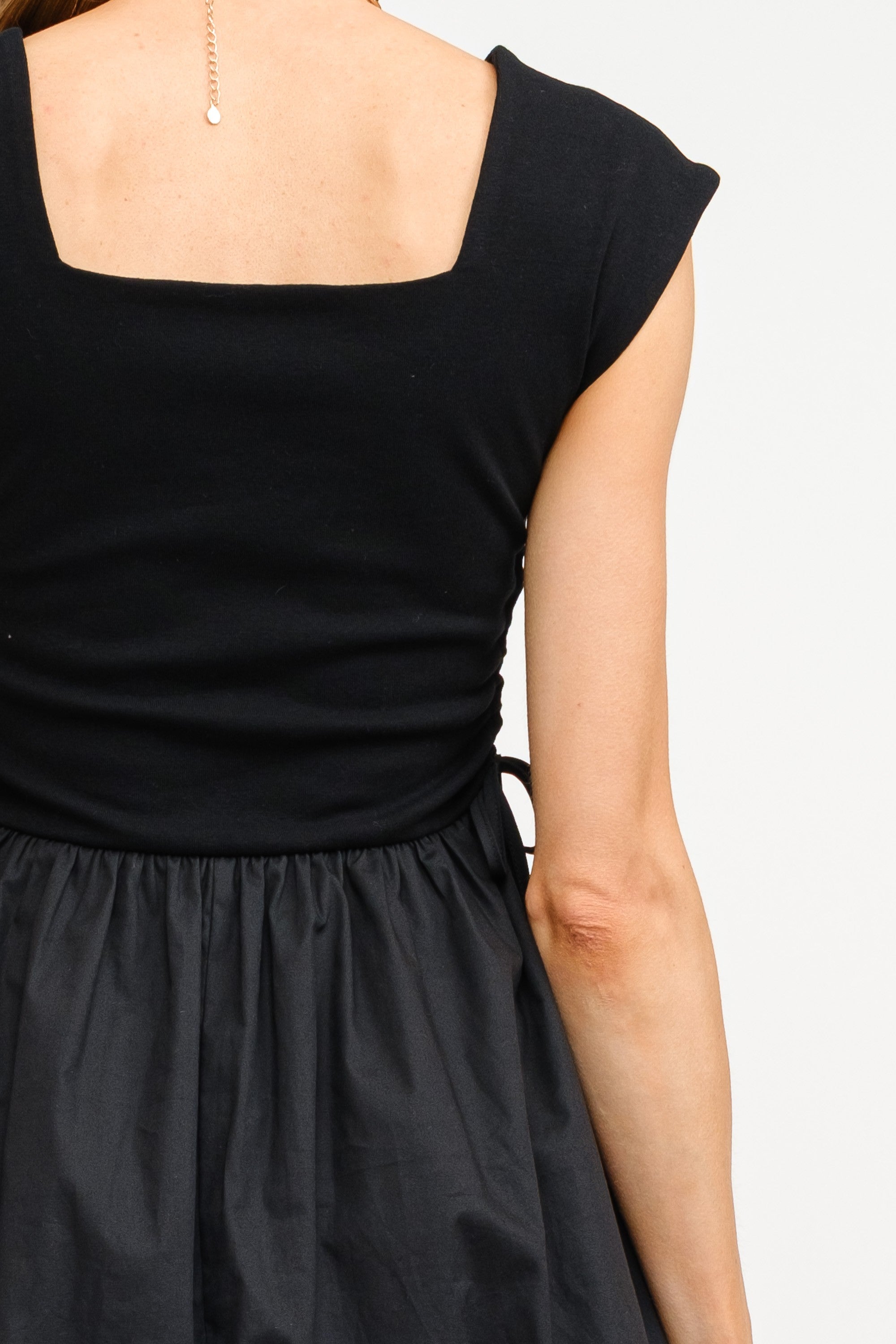 Esme Combination Bubble Mini Dress