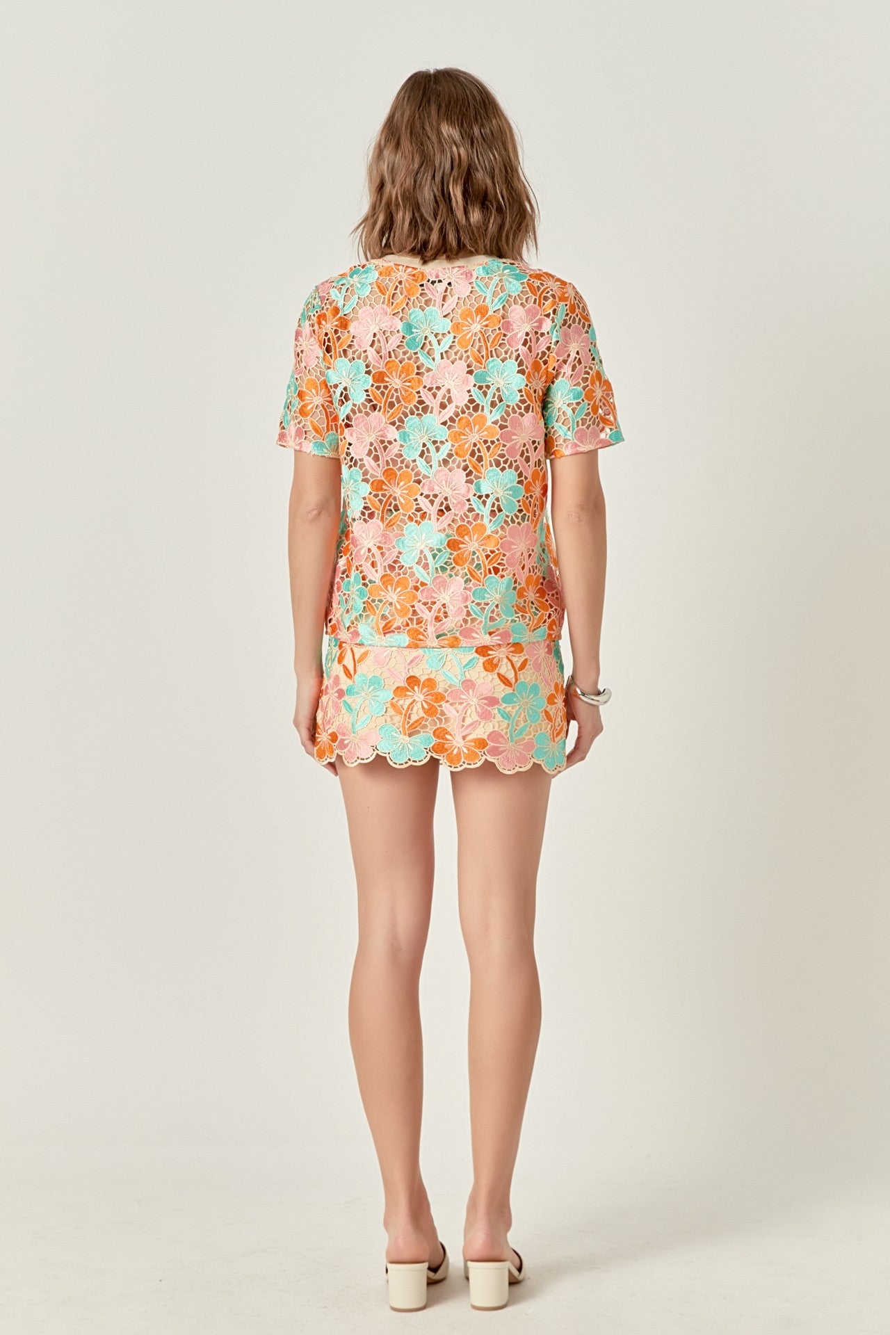 Rio Floral Lace Top