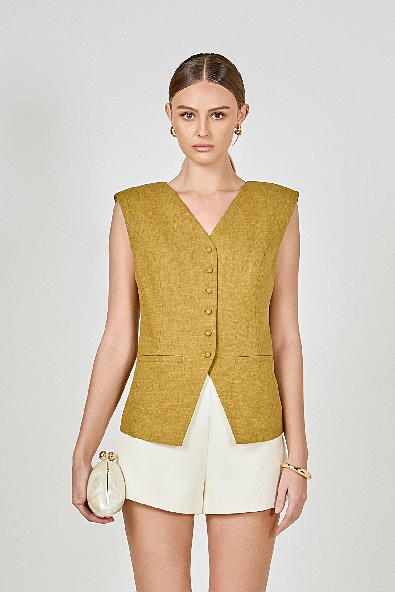 Vivian Tweed Vest
