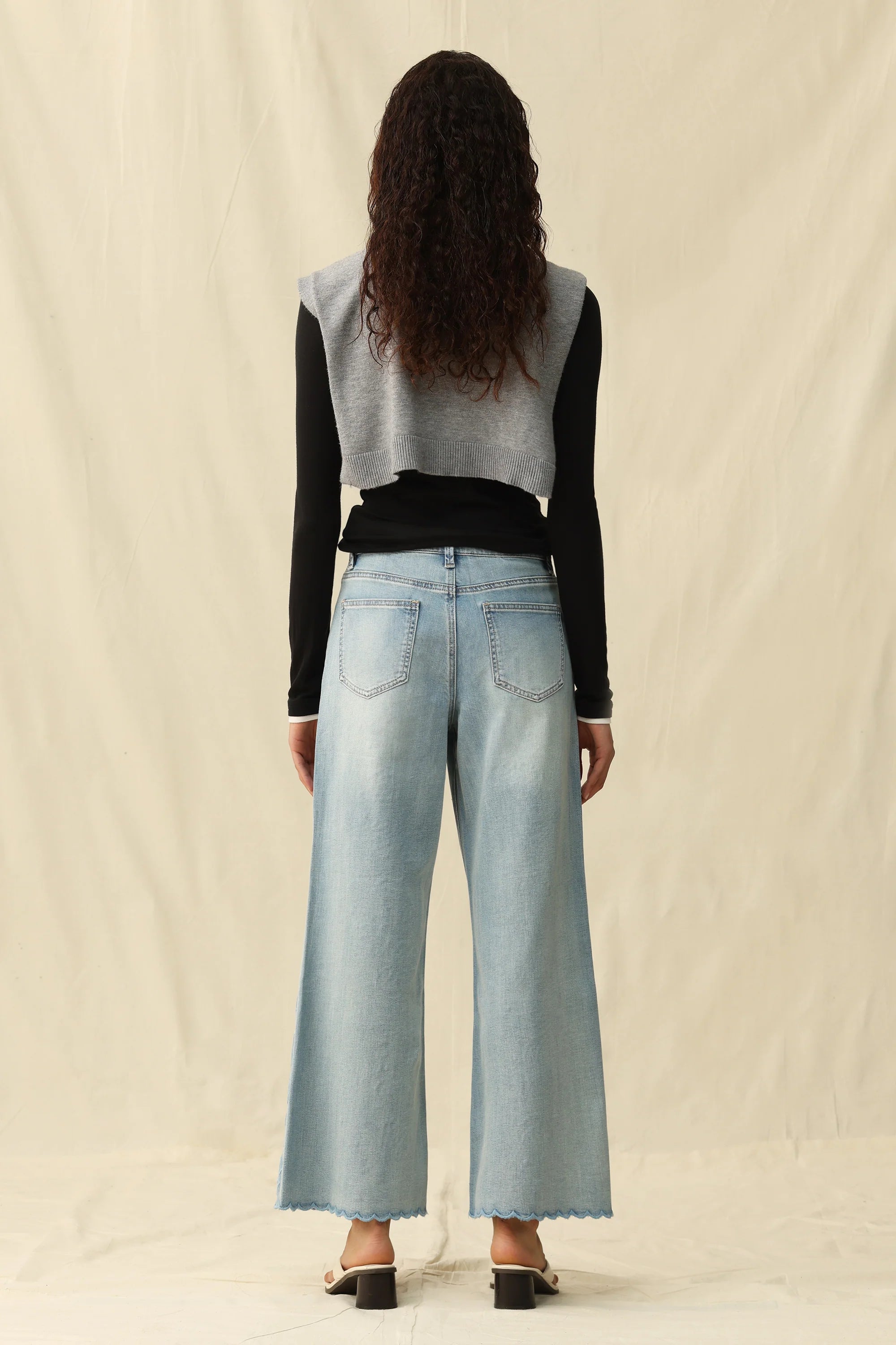 Celeste Embroidered Rhinestone Jeans