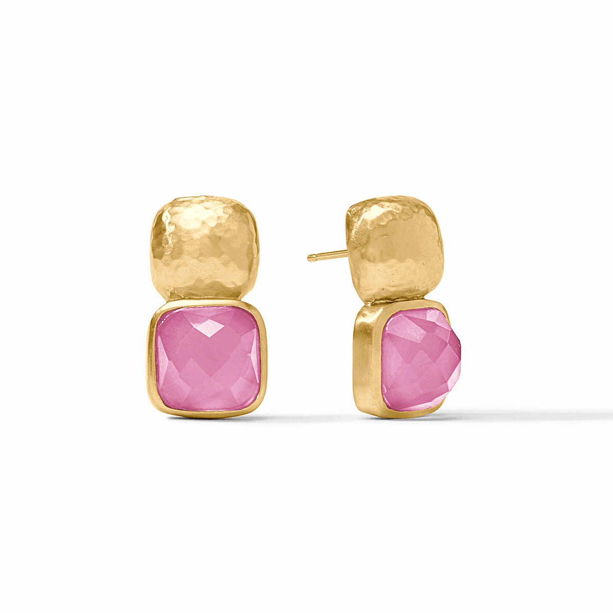 Catalina Earring in Iridescent Tourmaline Pink