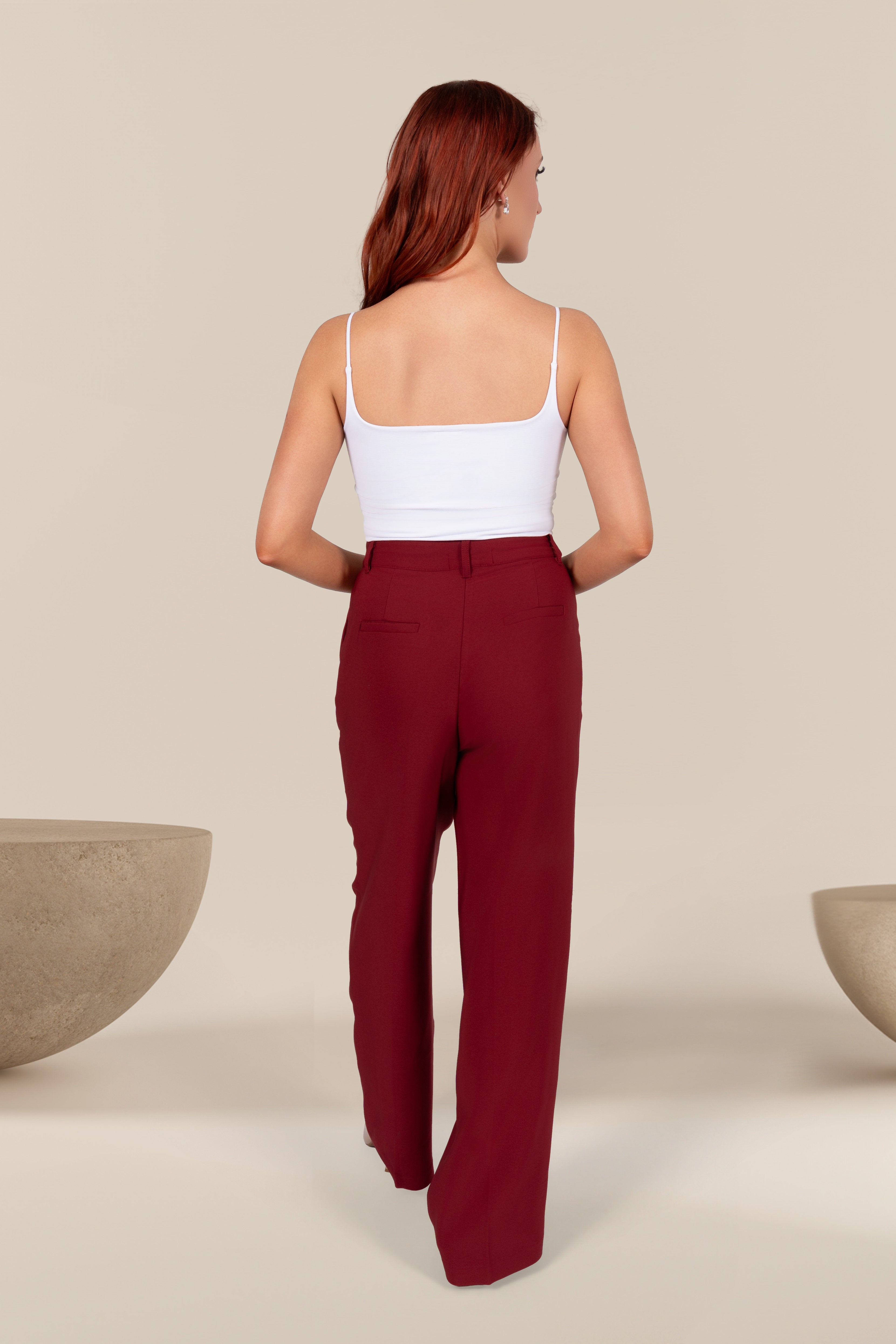 Essential Square Neck Tank in White