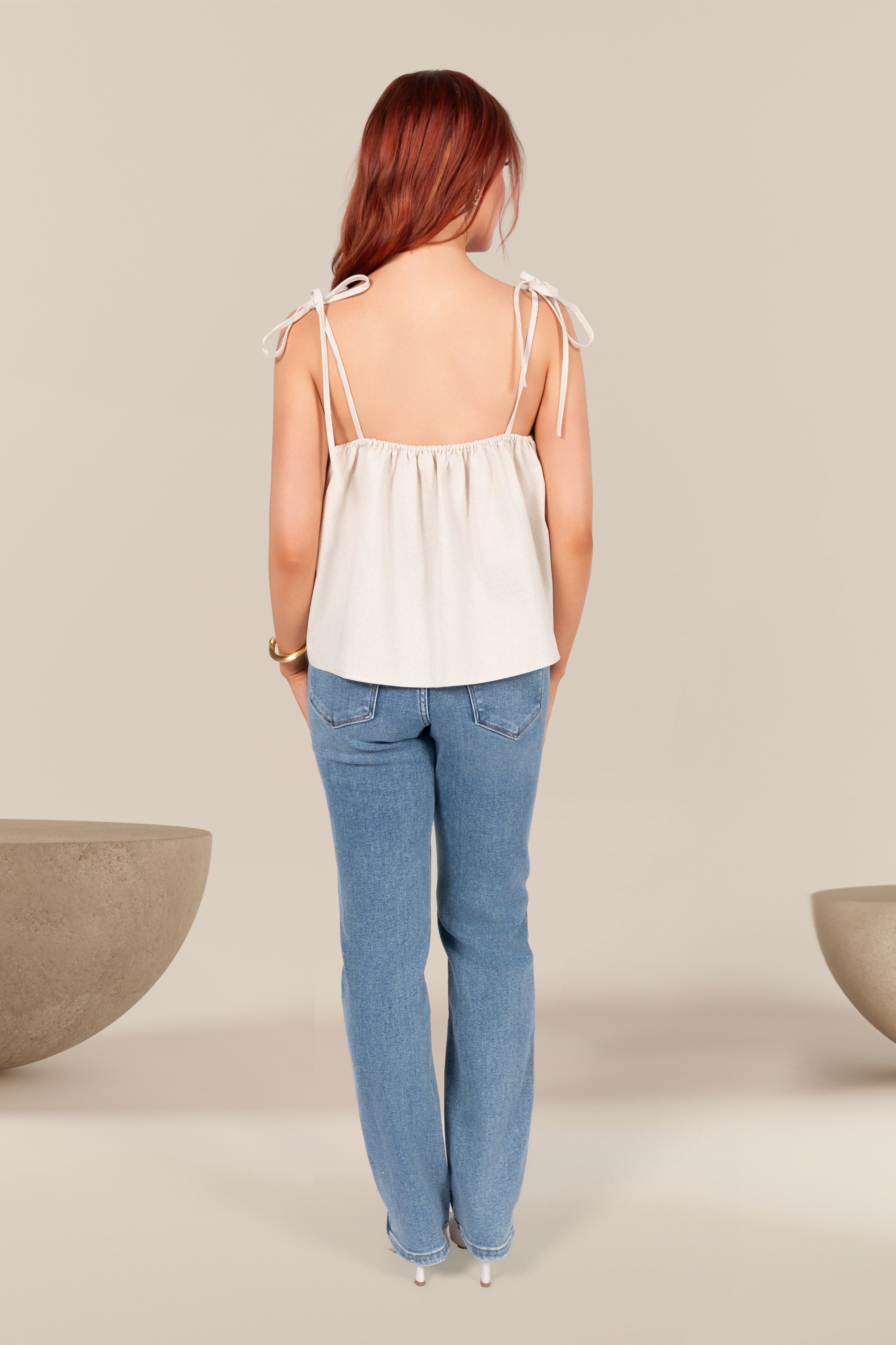 Riley High Rise Straight Jean