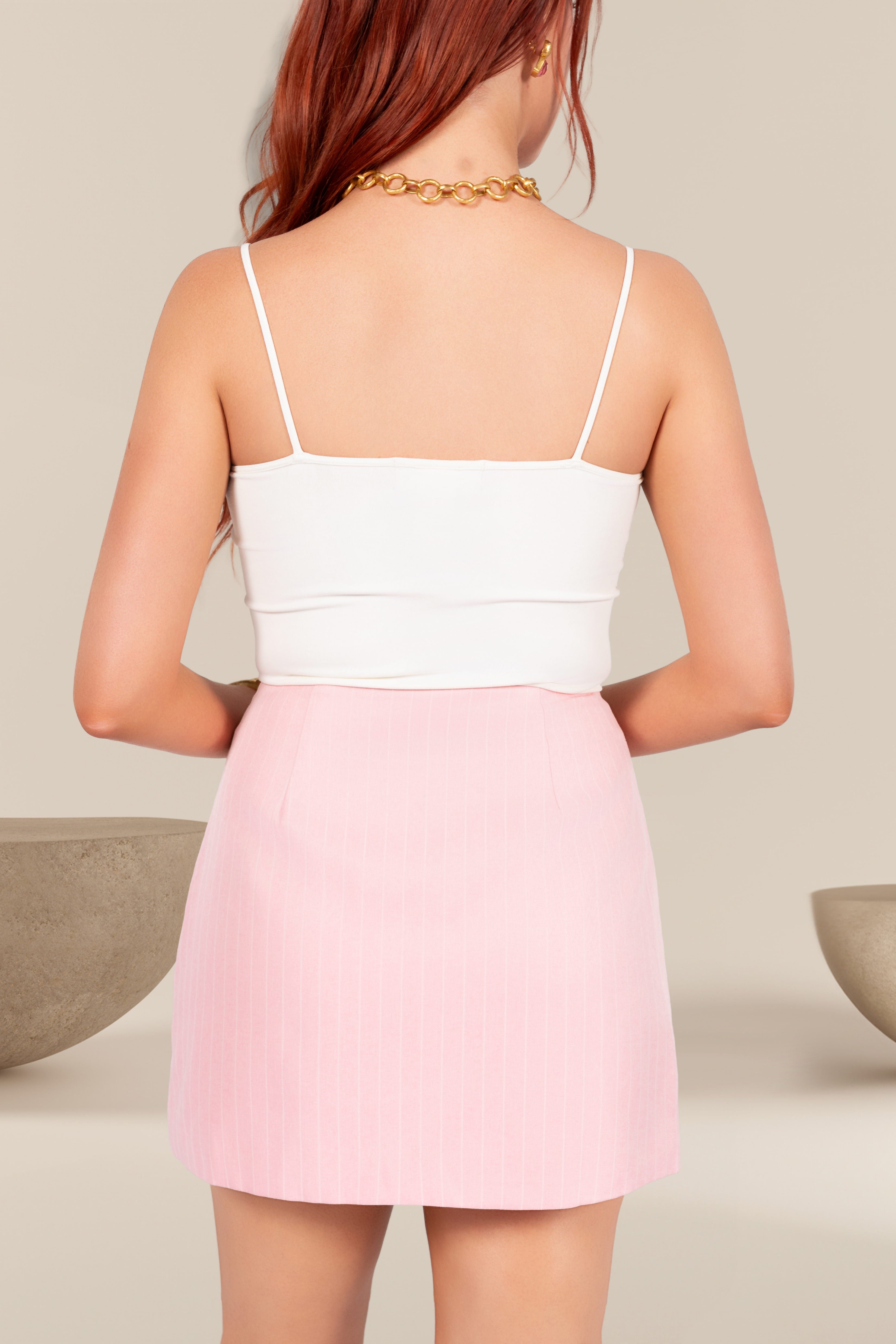 Essential Long Cami in Ivory