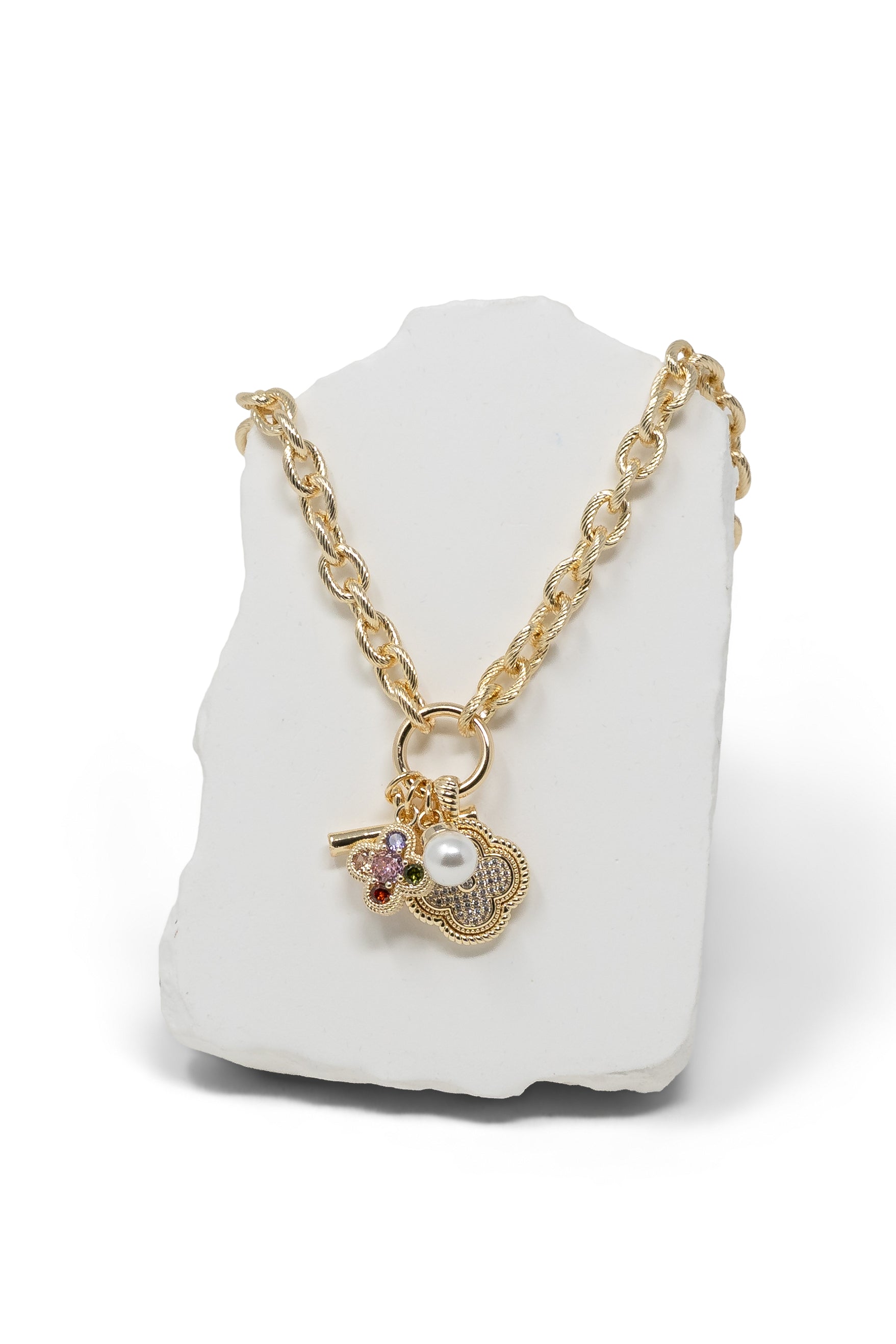 The Clover Statement Necklace