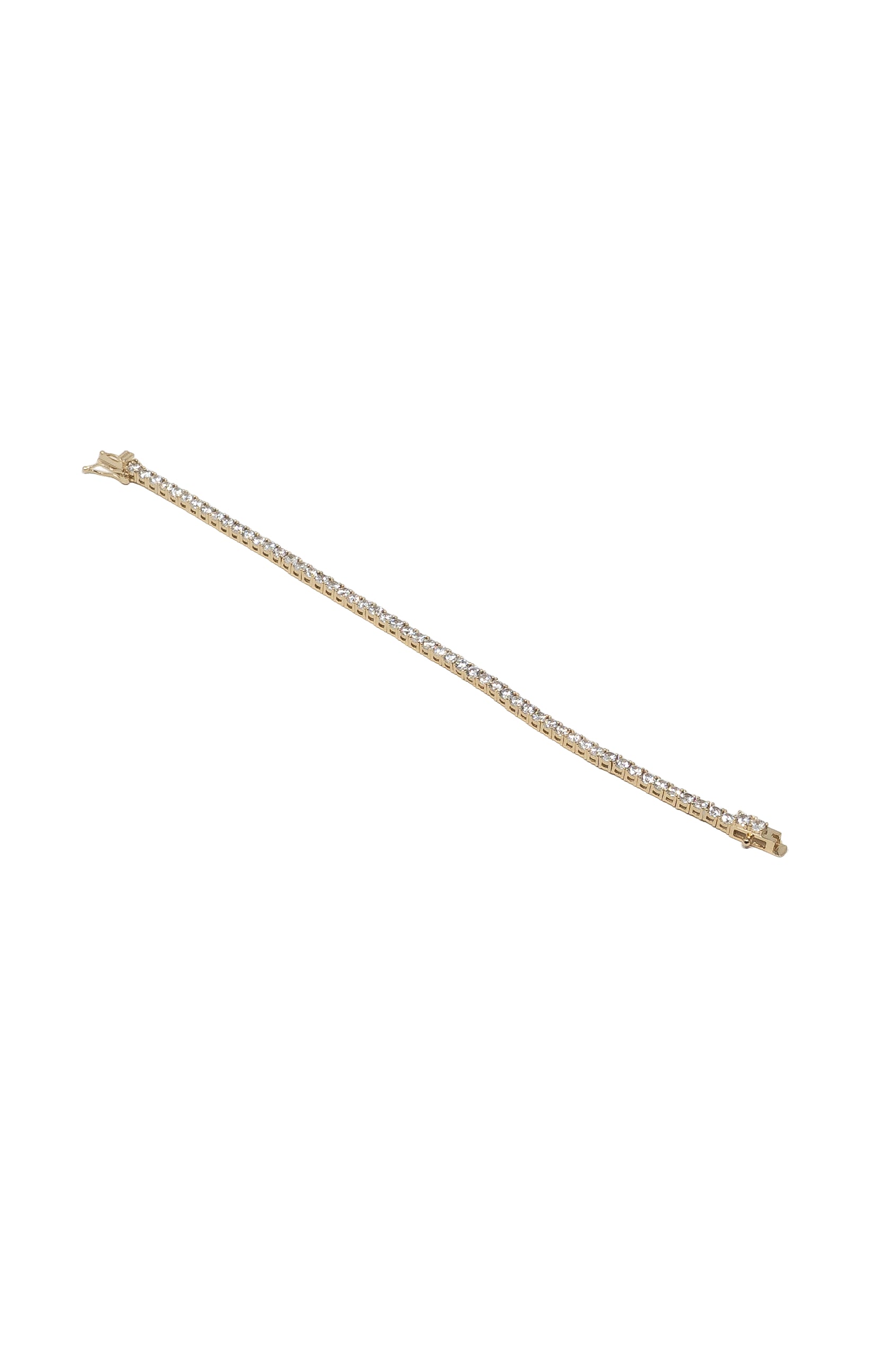 The Tennis Bracelet in Gold