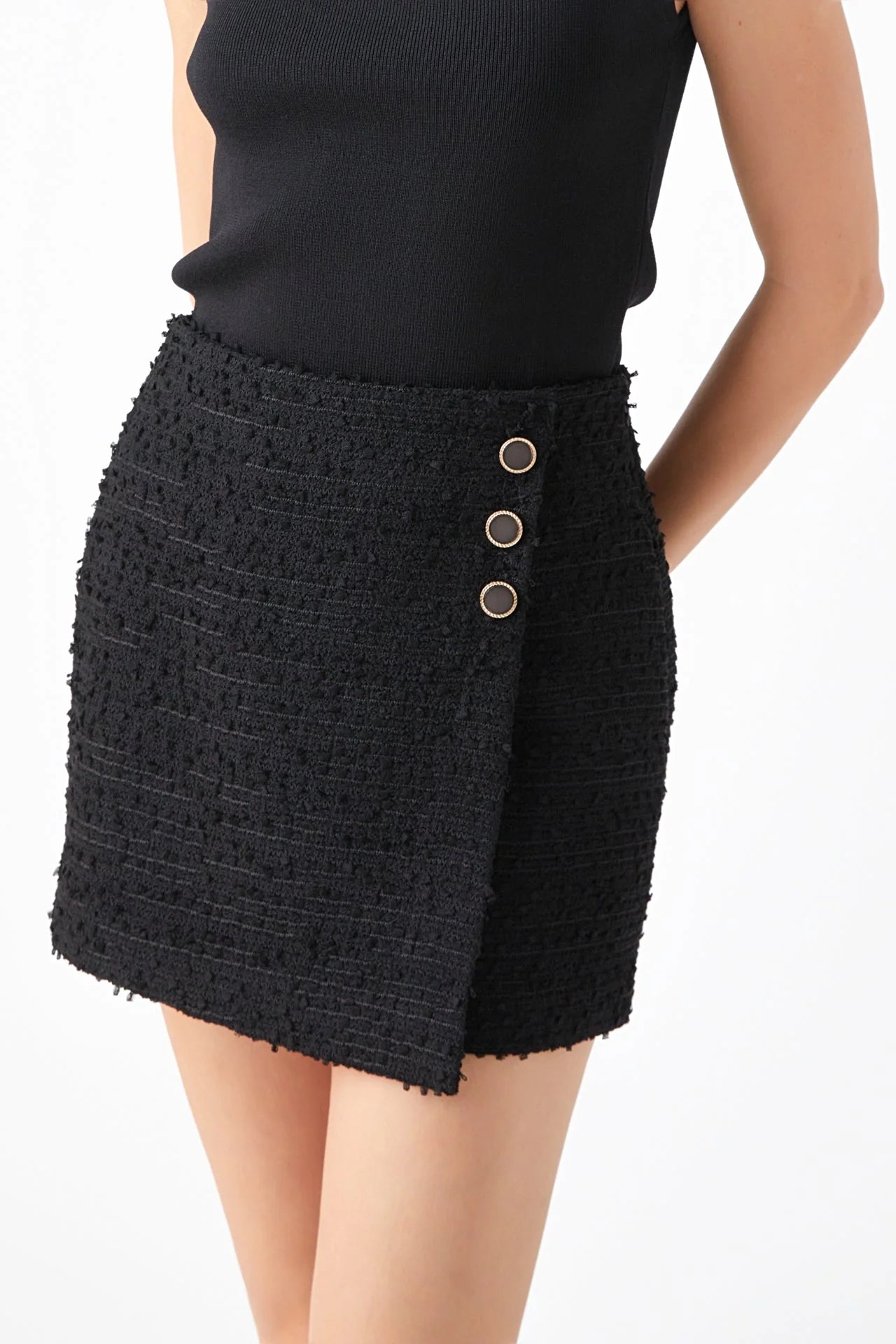 Brigitte Tweed Mini Skirt