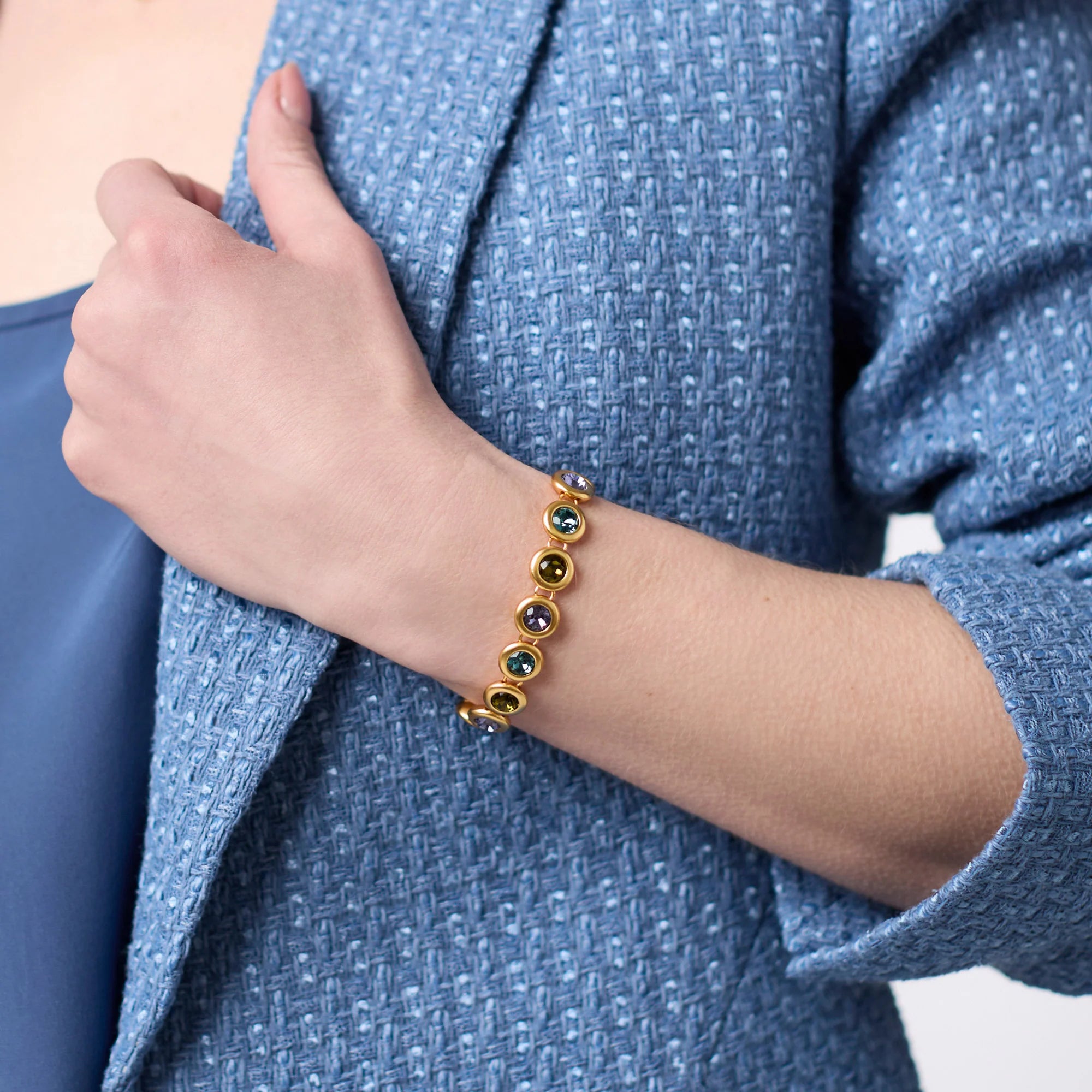 Rainbow Tennis Bracelet