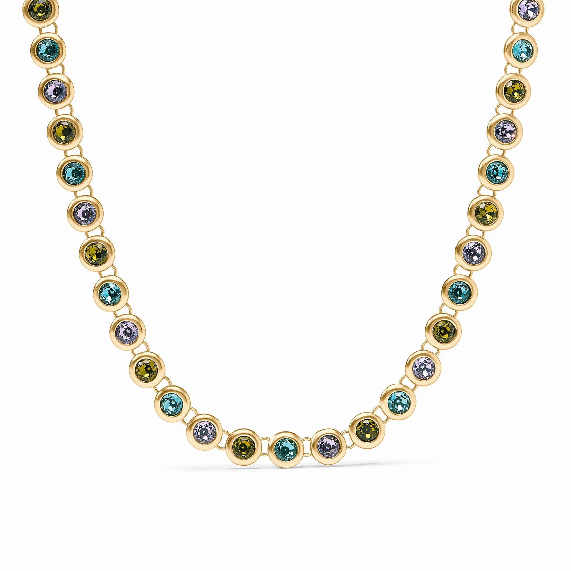 Rainbow Tennis Necklace