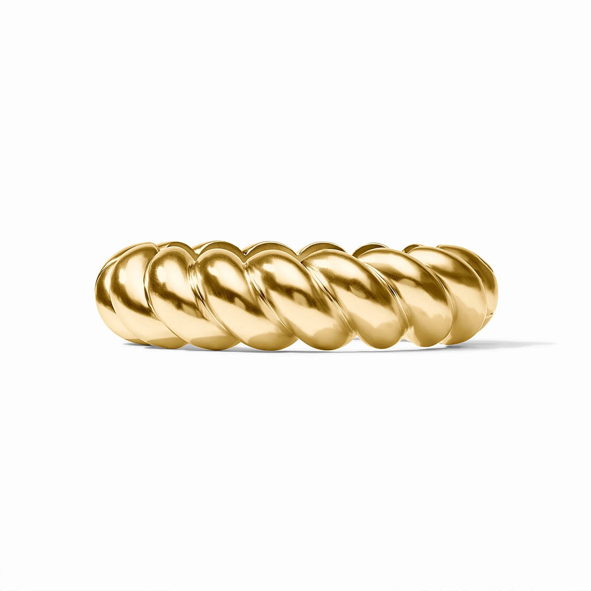 Ravello Statement Hinge Bangle in Gold