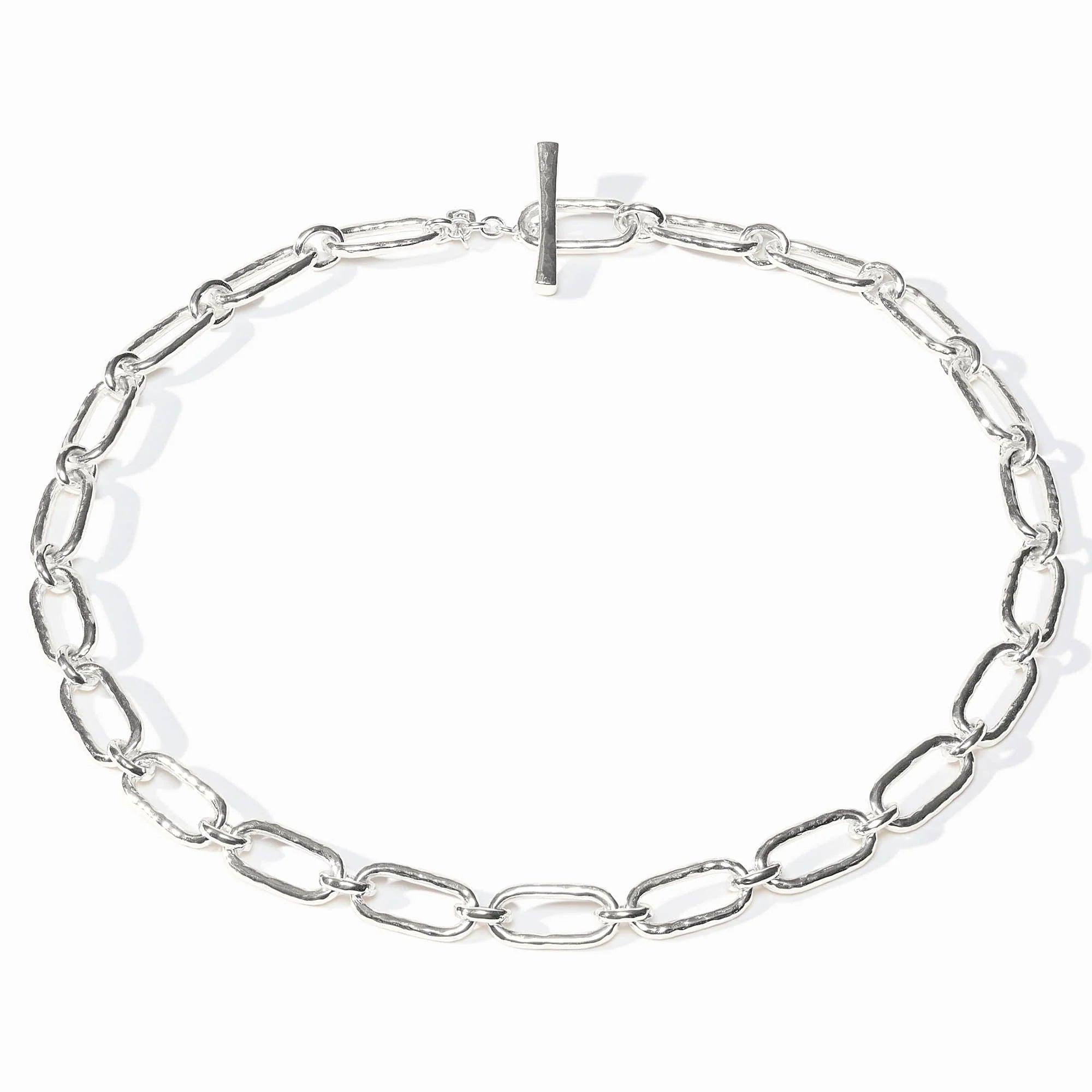 Sahara Demi Link Necklace in Silver