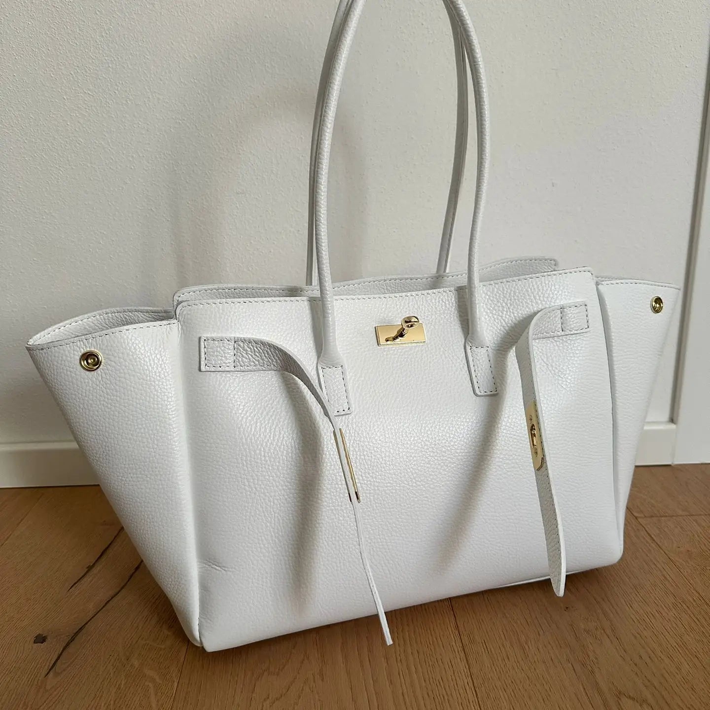 Blake Genuine Leather Tote Bag