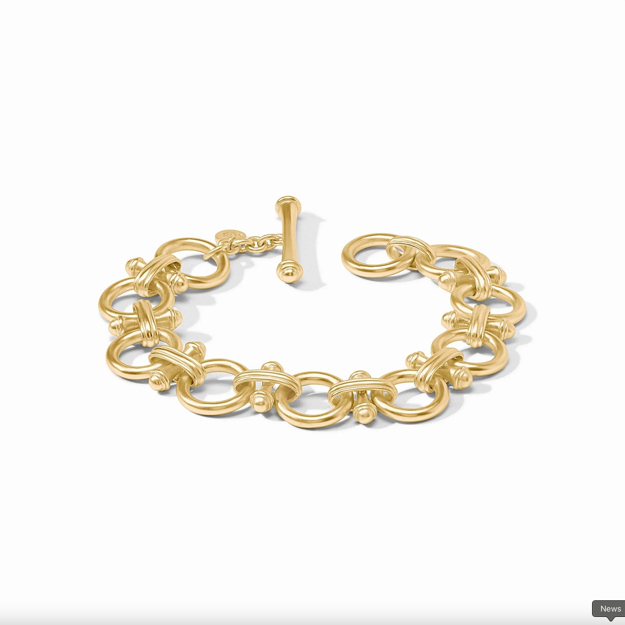 Julie Vos Bamboo Link Bracelet