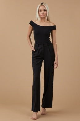 Amira Black Trousers
