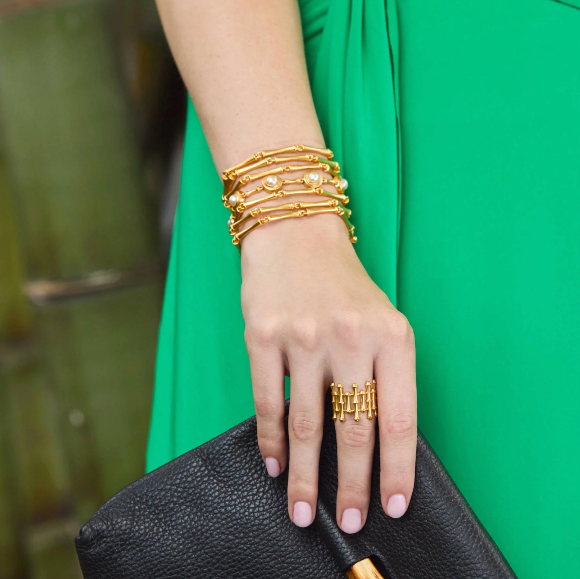 Julie Vos Bamboo Ring