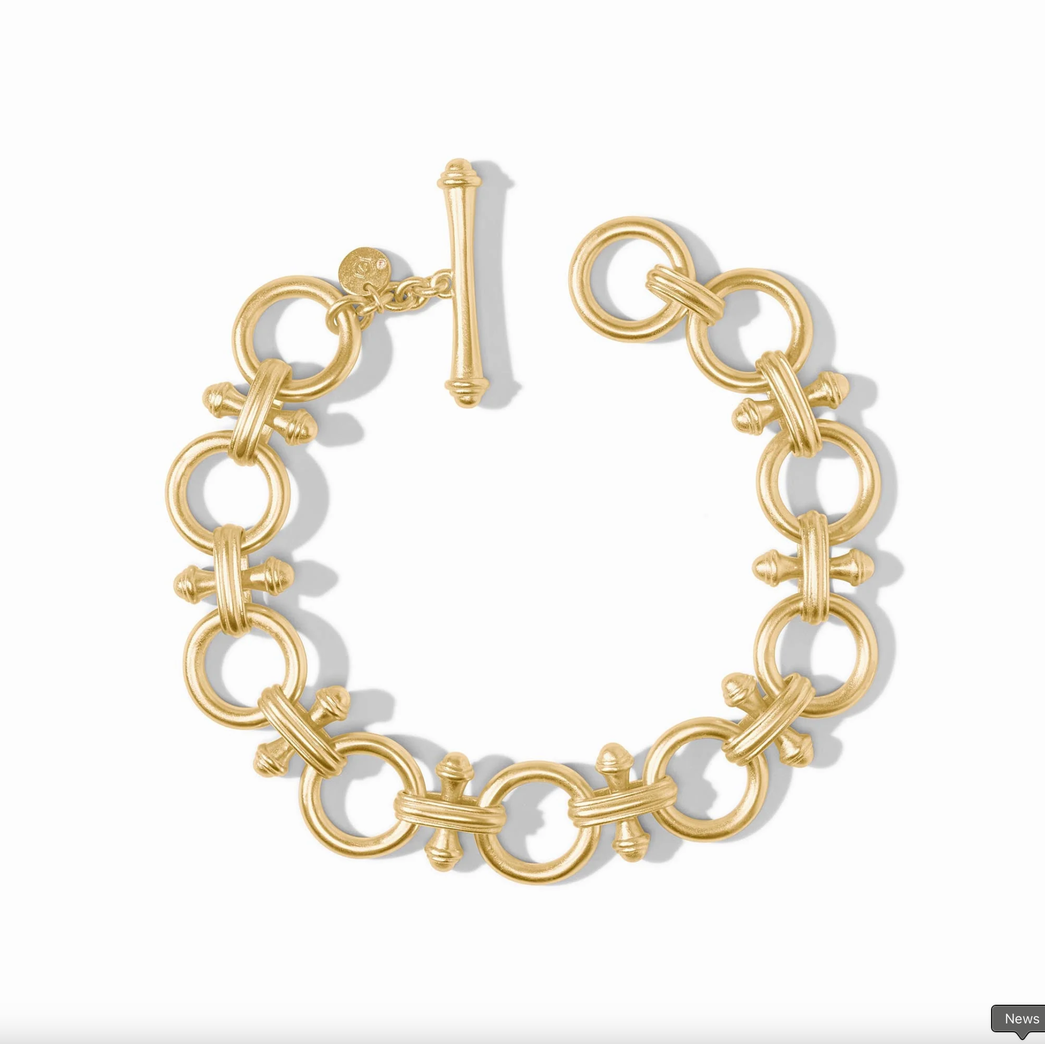 Julie Vos Bamboo Link Bracelet