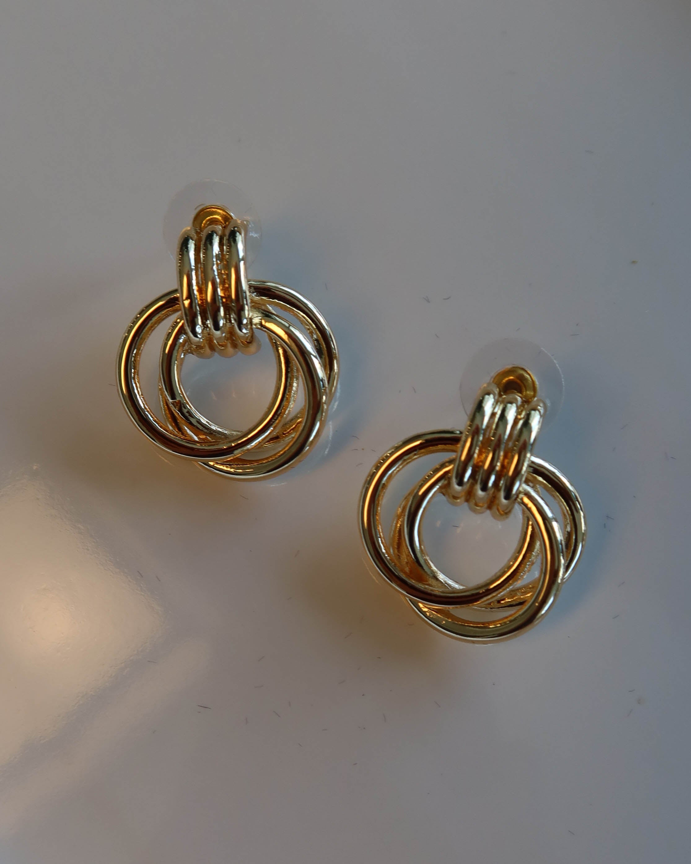Modern Doorknocker Earrings