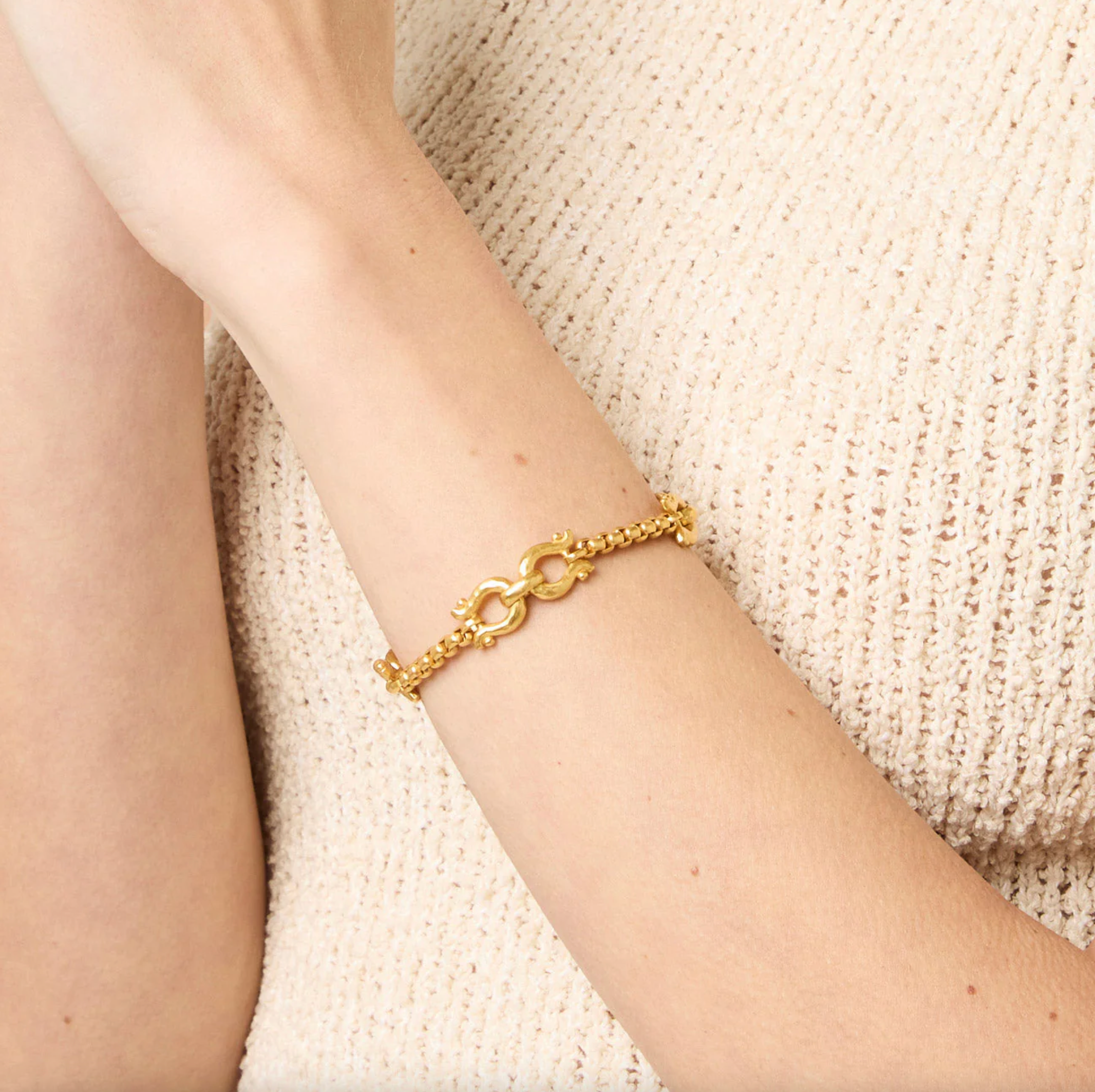 Julie Vos Saratoga Demi Link Bracelet