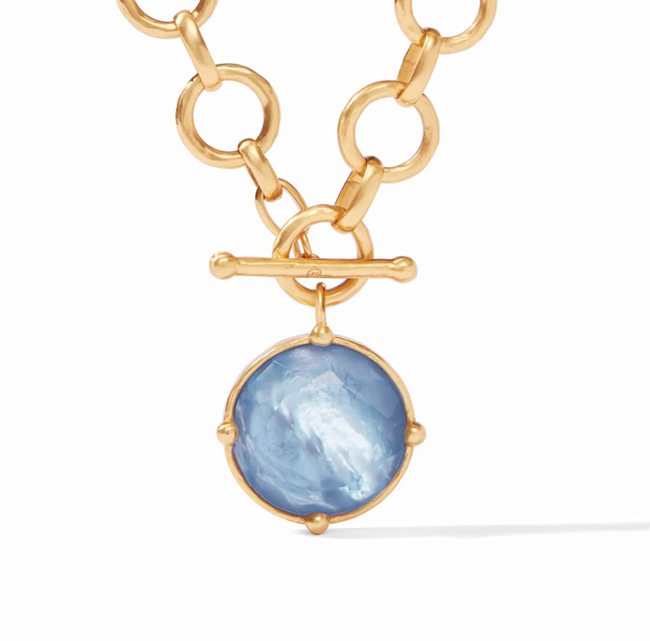 honeybee statement necklace chalcedony blue.png