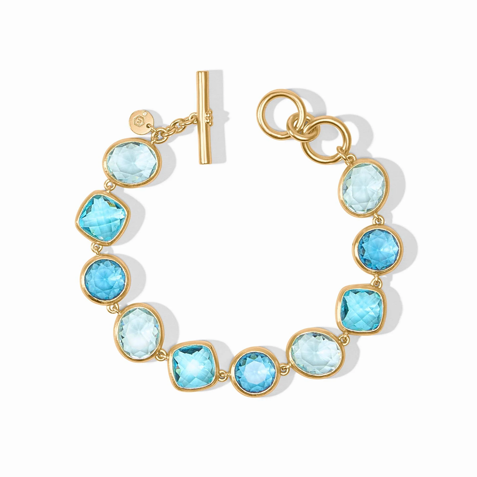Kaleidoscope Tennis Bracelet Bahamian Blue