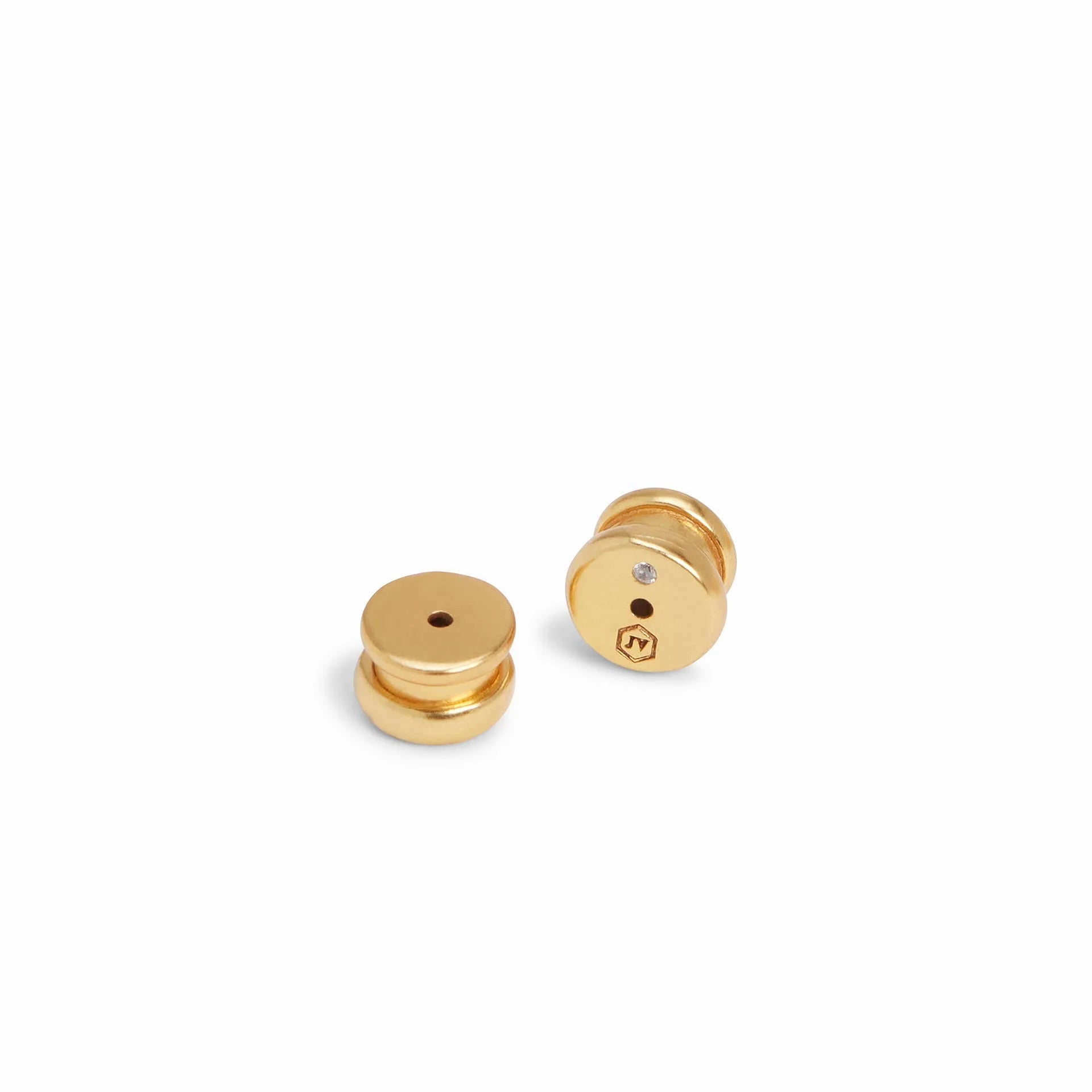 Honeybee Hoop & Charm Earring Clear Crystal
