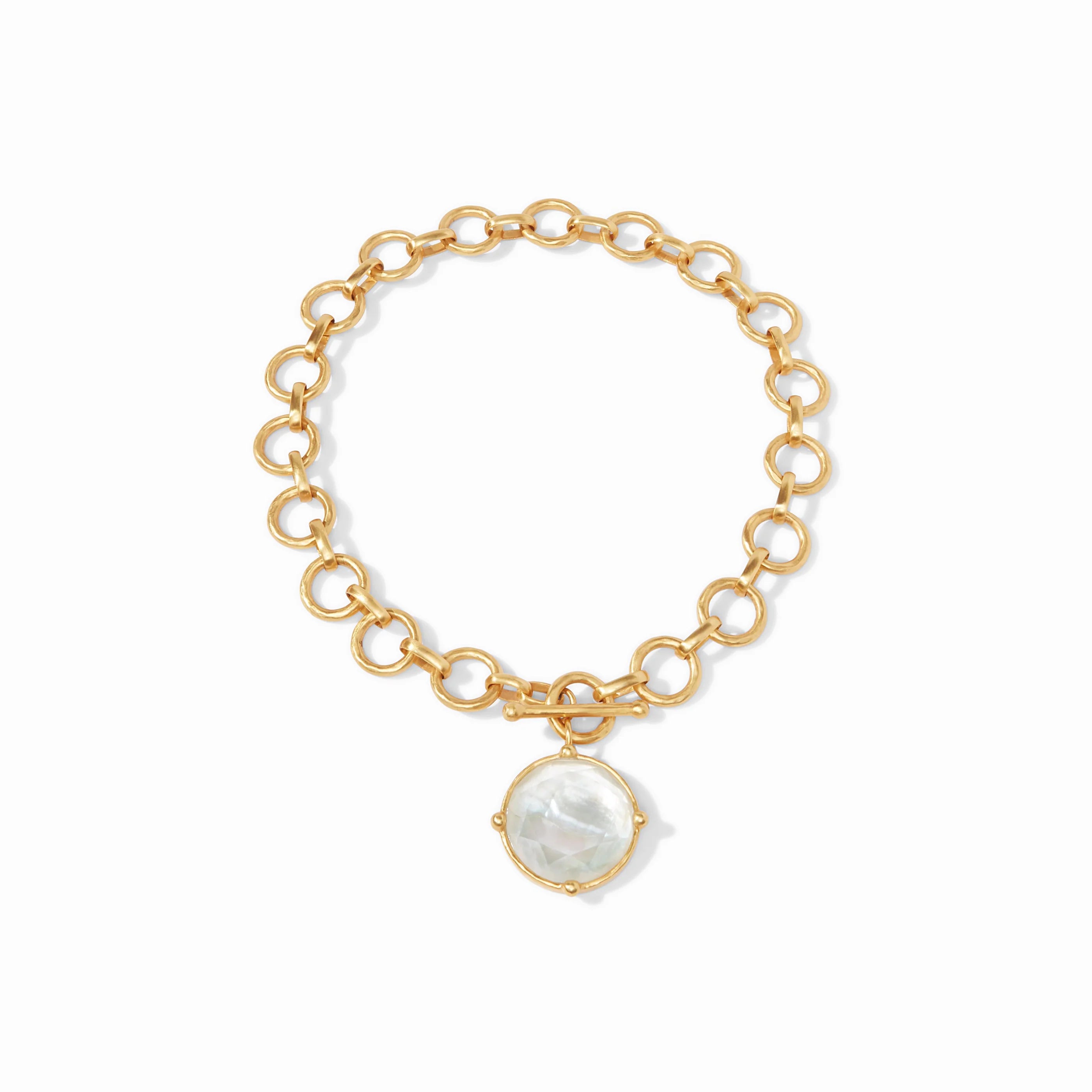 Honeybee Statement Necklace Tourmaline Pink