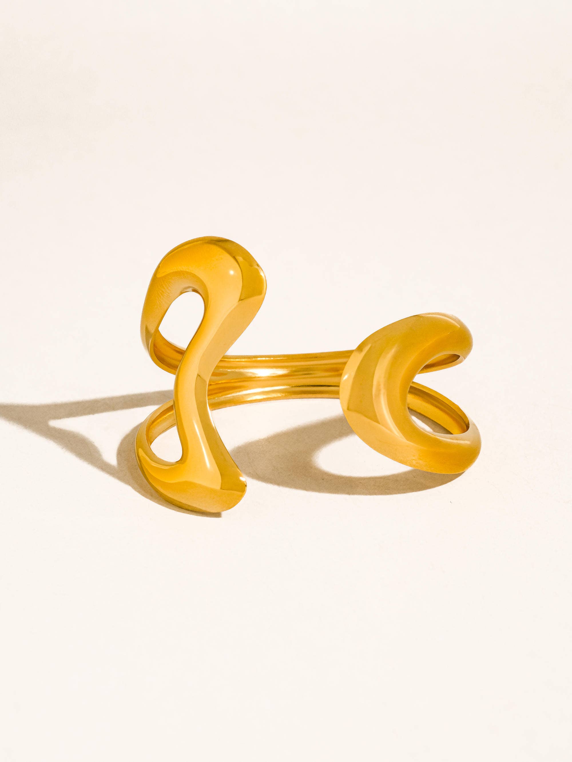 Giselle Abstract Cuff Bracelet