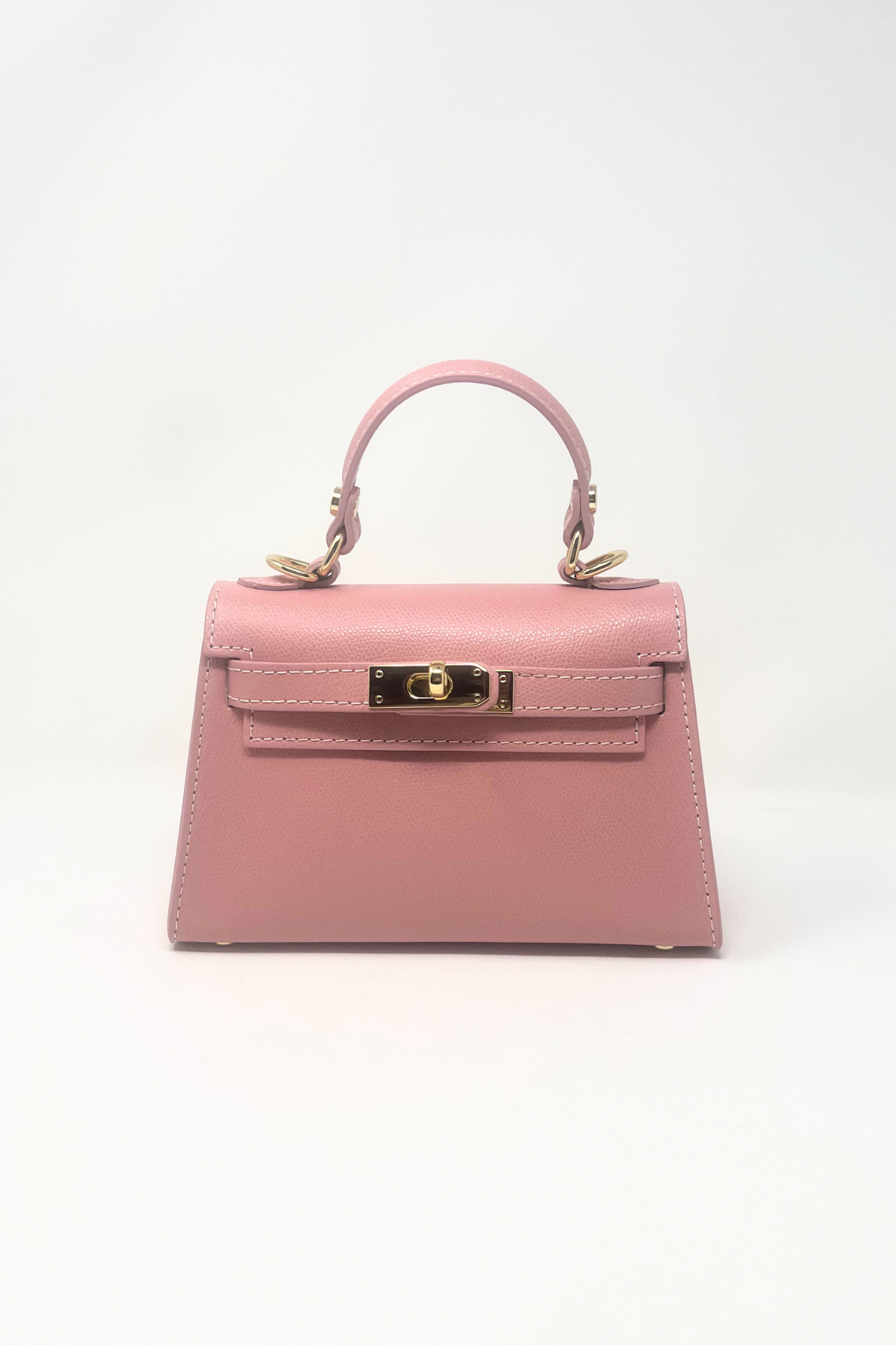 Mini Kallie Genuine Leather Bag in Light Pink