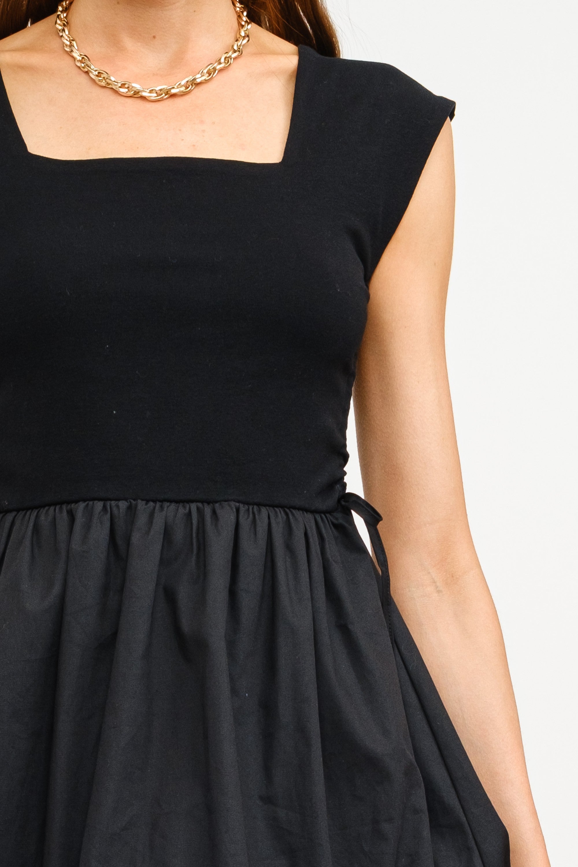 Esme Combination Bubble Mini Dress