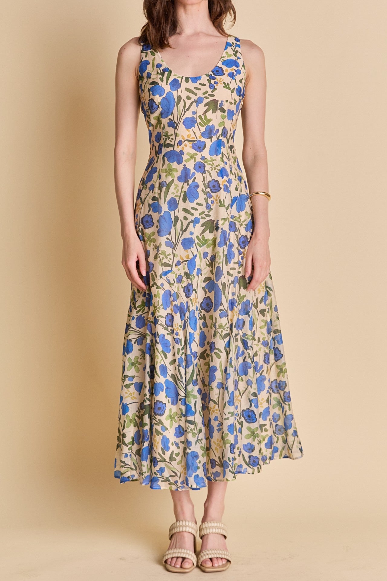 Amelie Floral Midi Dress