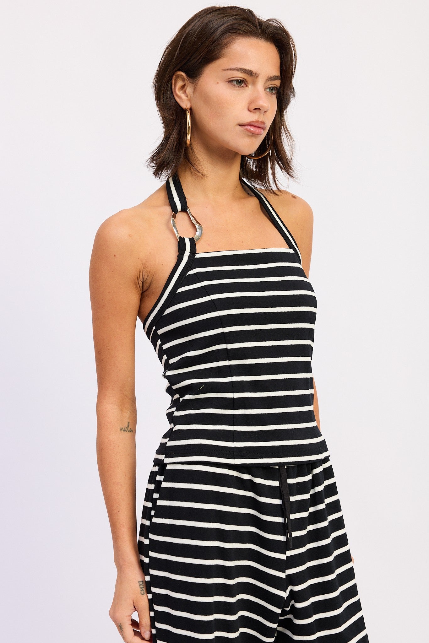 Freya Striped Halter Top