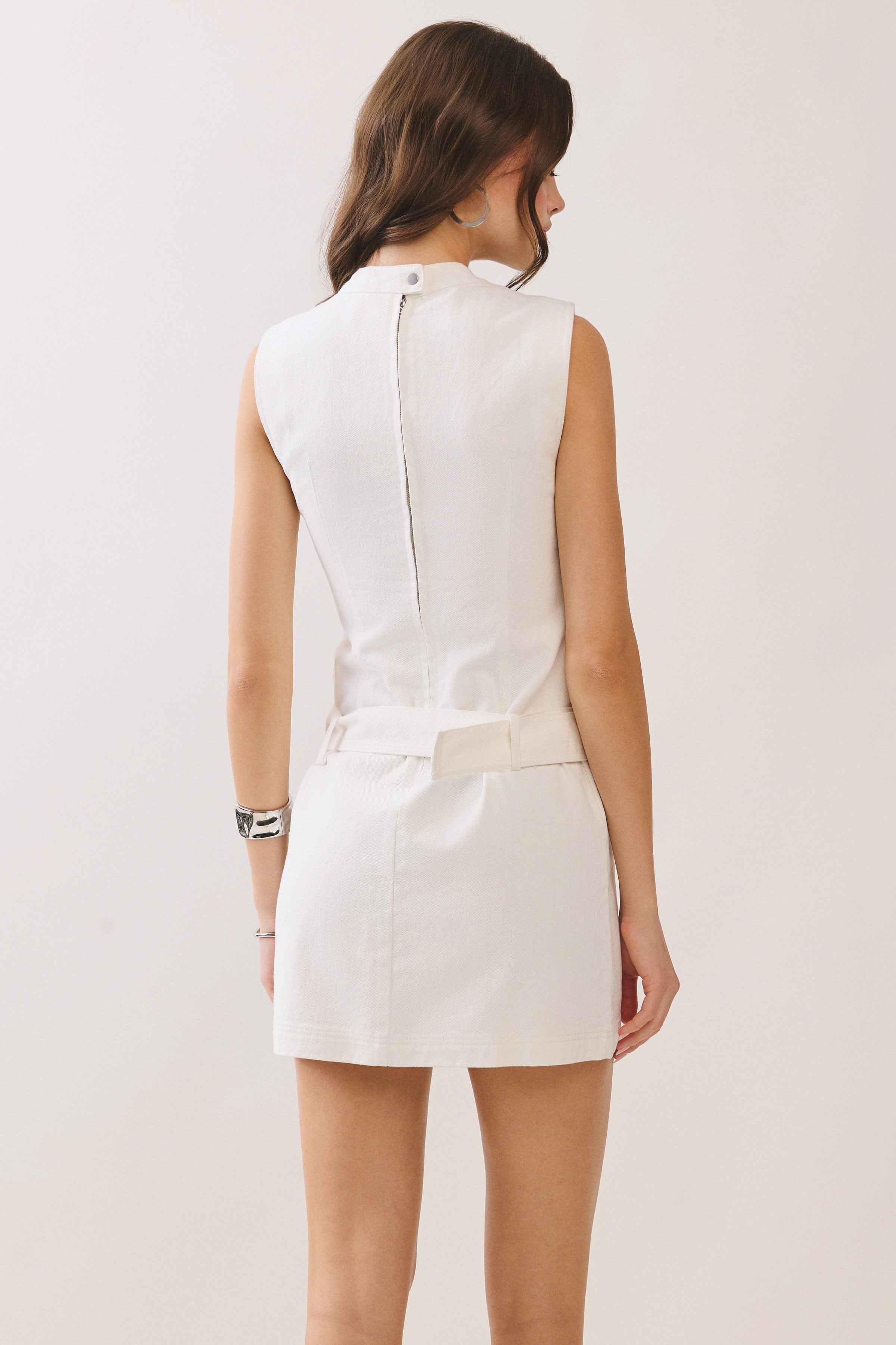 Melanie Belted Mini Dress