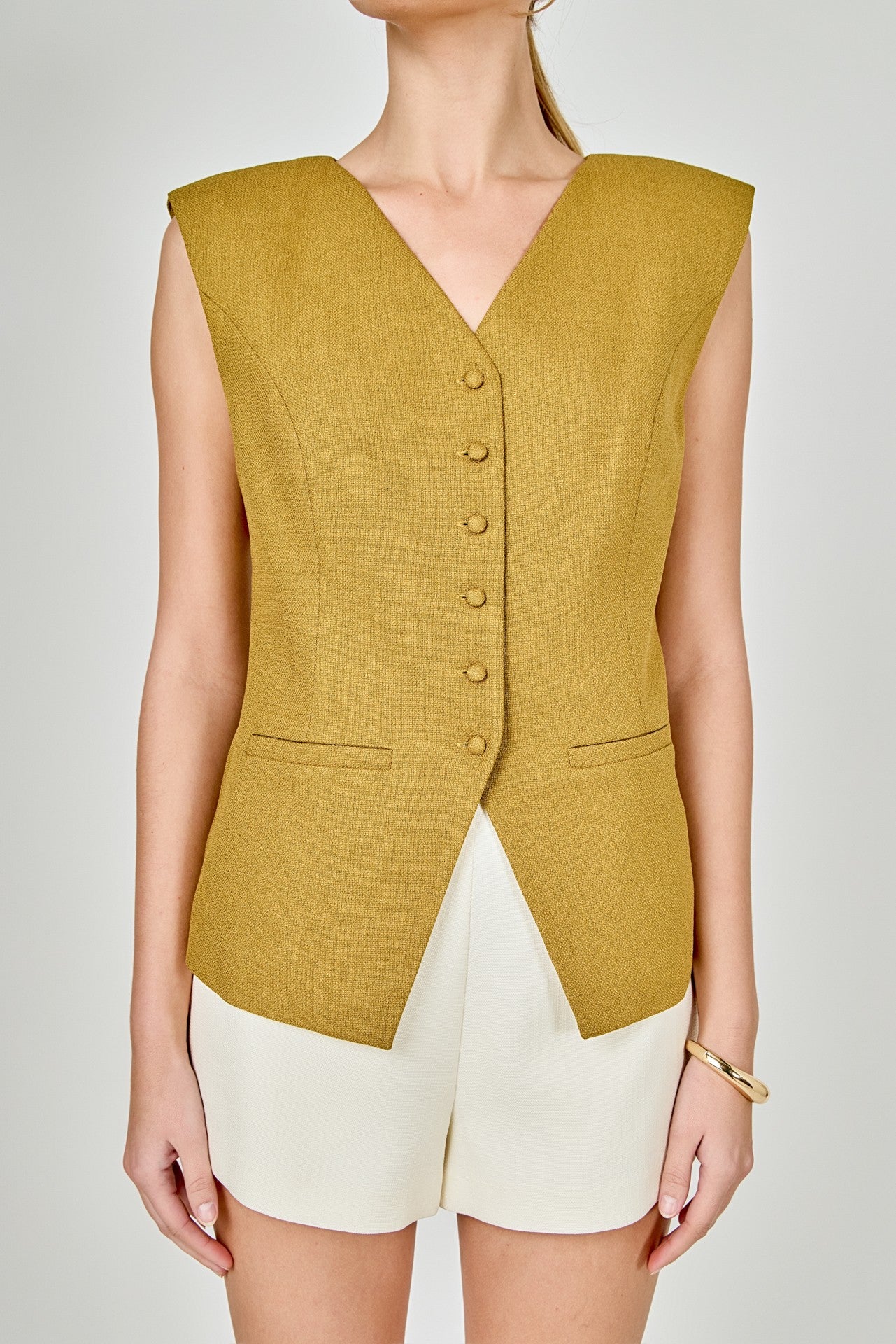 Vivian Tweed Vest