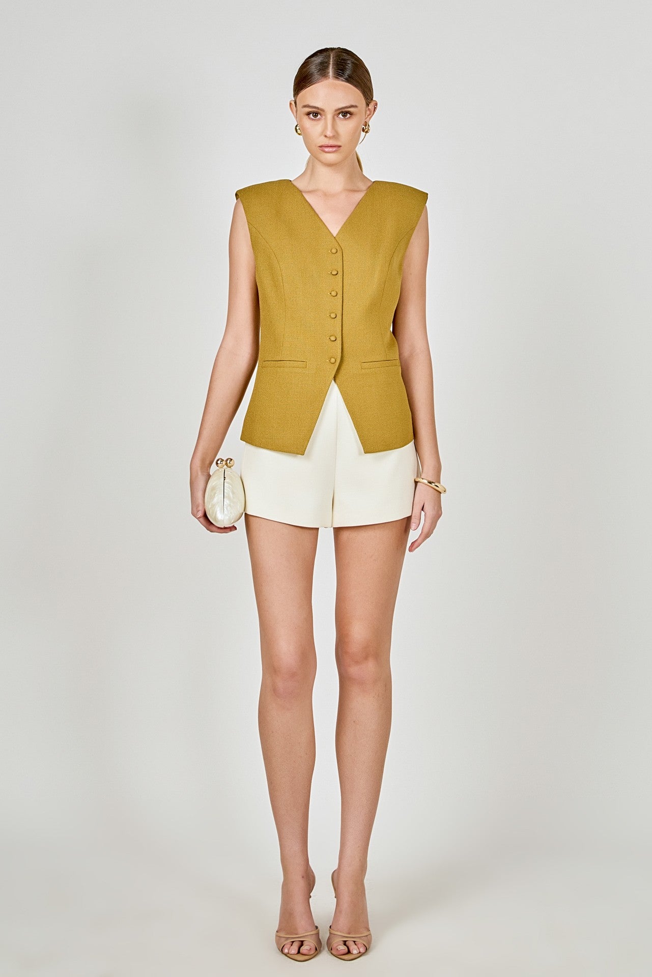 Vivian Tweed Vest