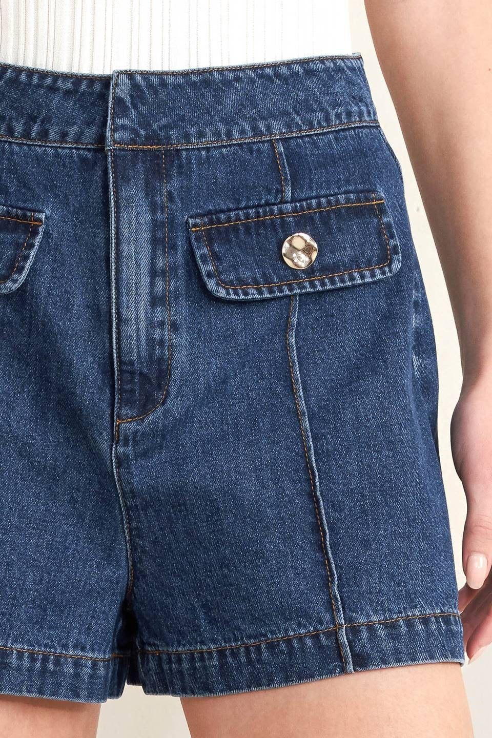 Sydney Denim Tailored Shorts