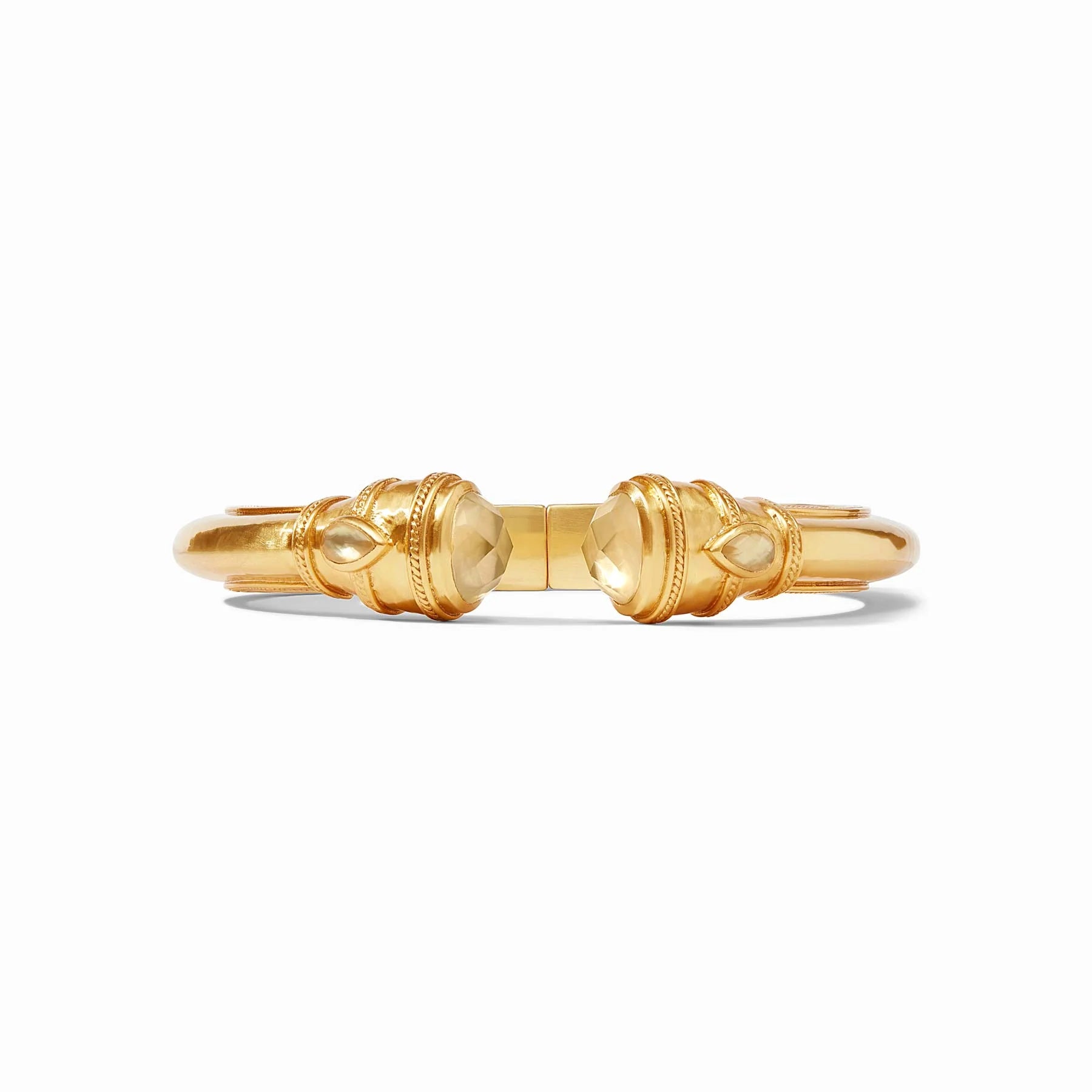 Cannes Demi Cuff Gold Iridescent Champagne