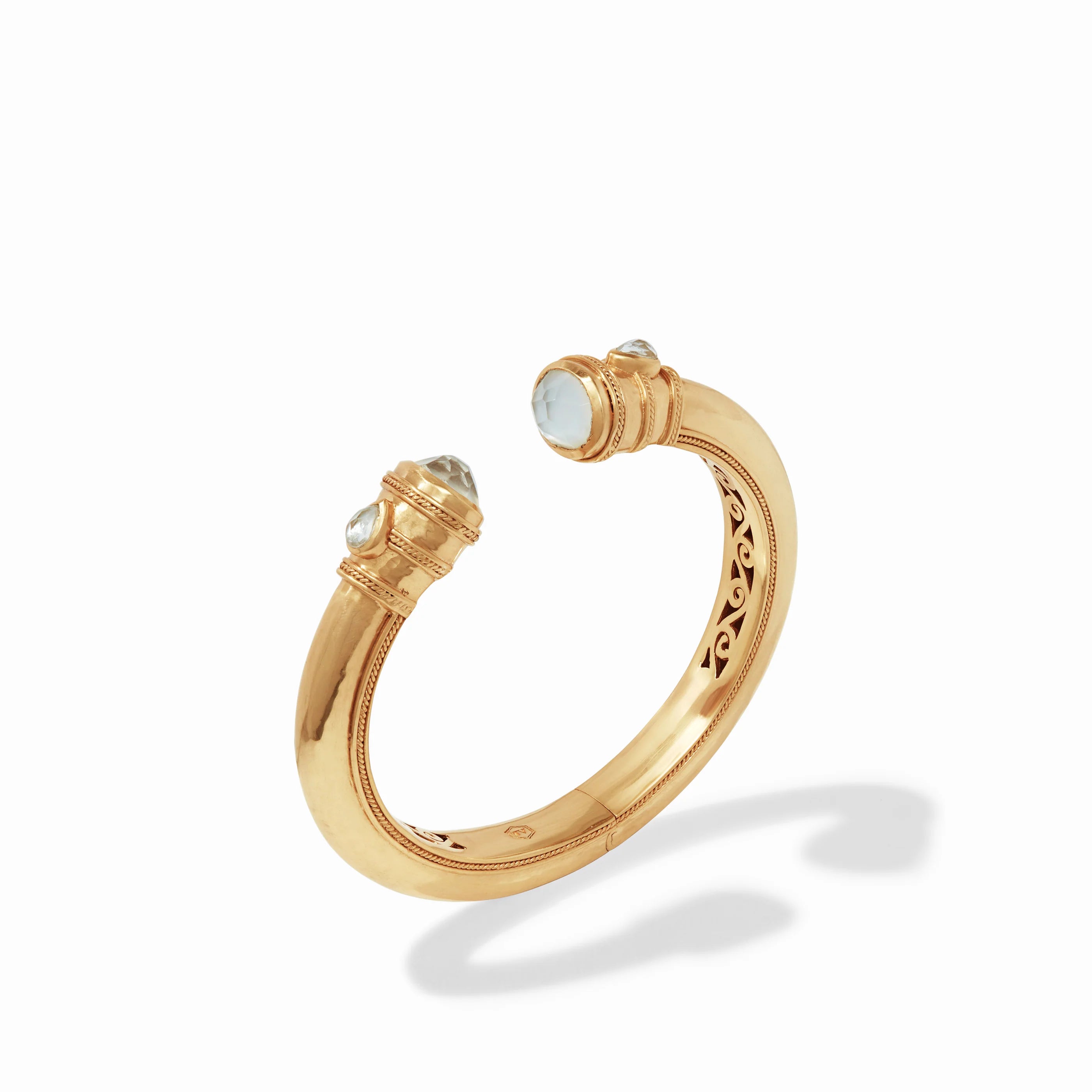 Cannes Demi Cuff Iridescent Tanzanite Blue