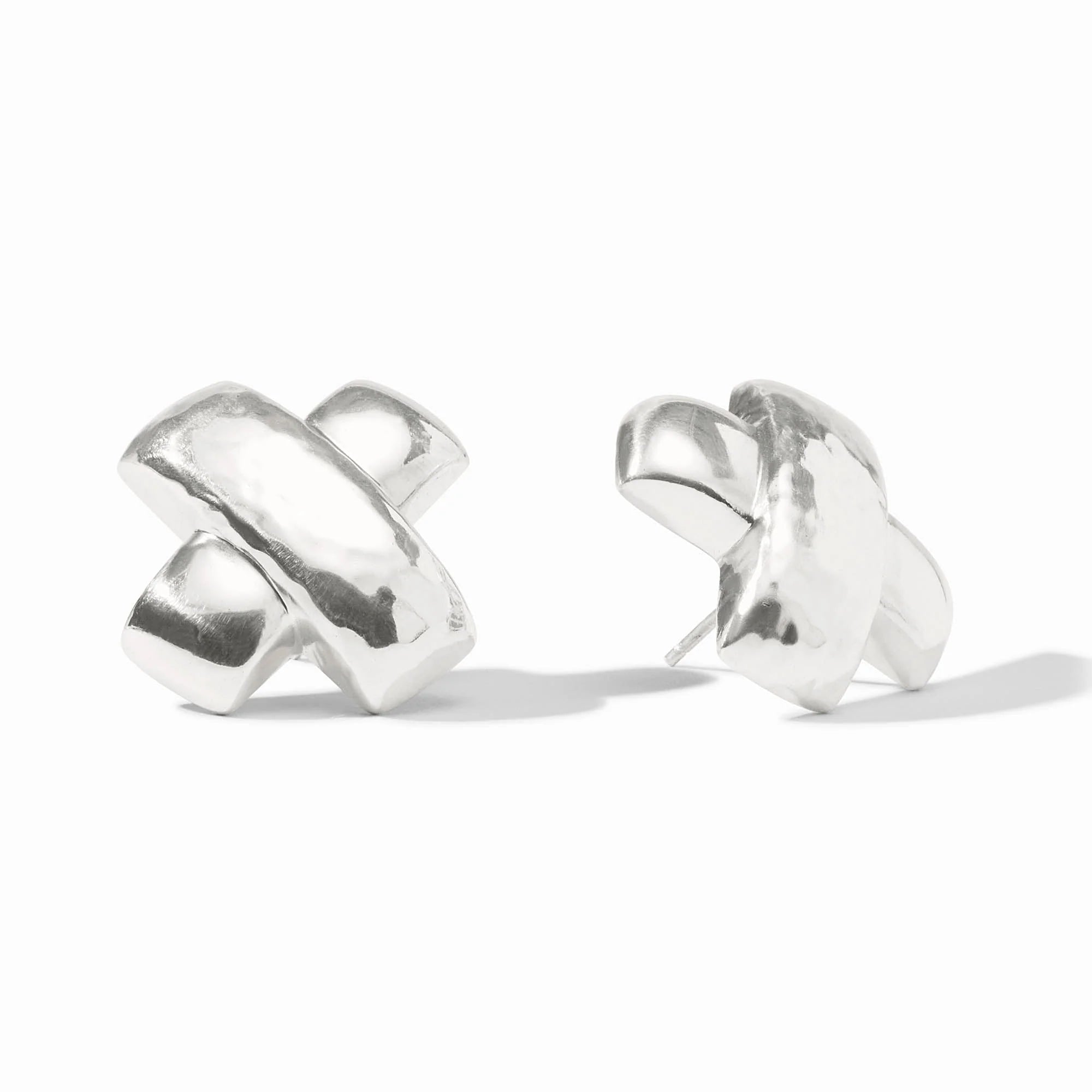 Catalina X Earring in Silver