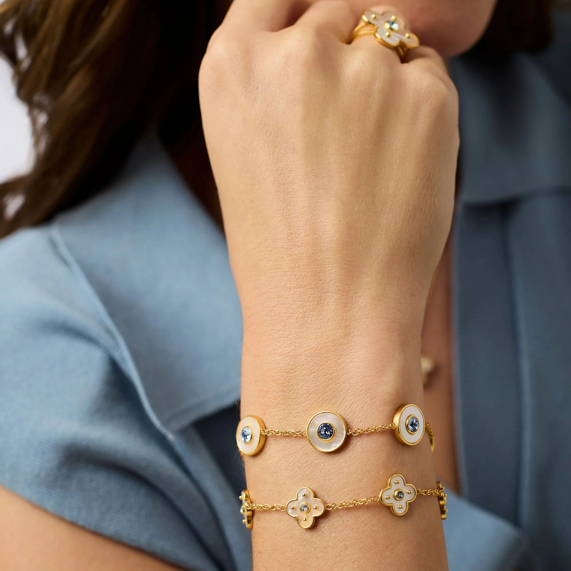 Colette Delicate Bracelet Champagne