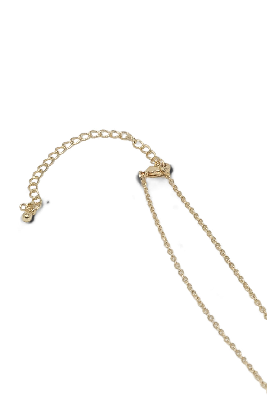 The Clover Necklace with CZ Accents II