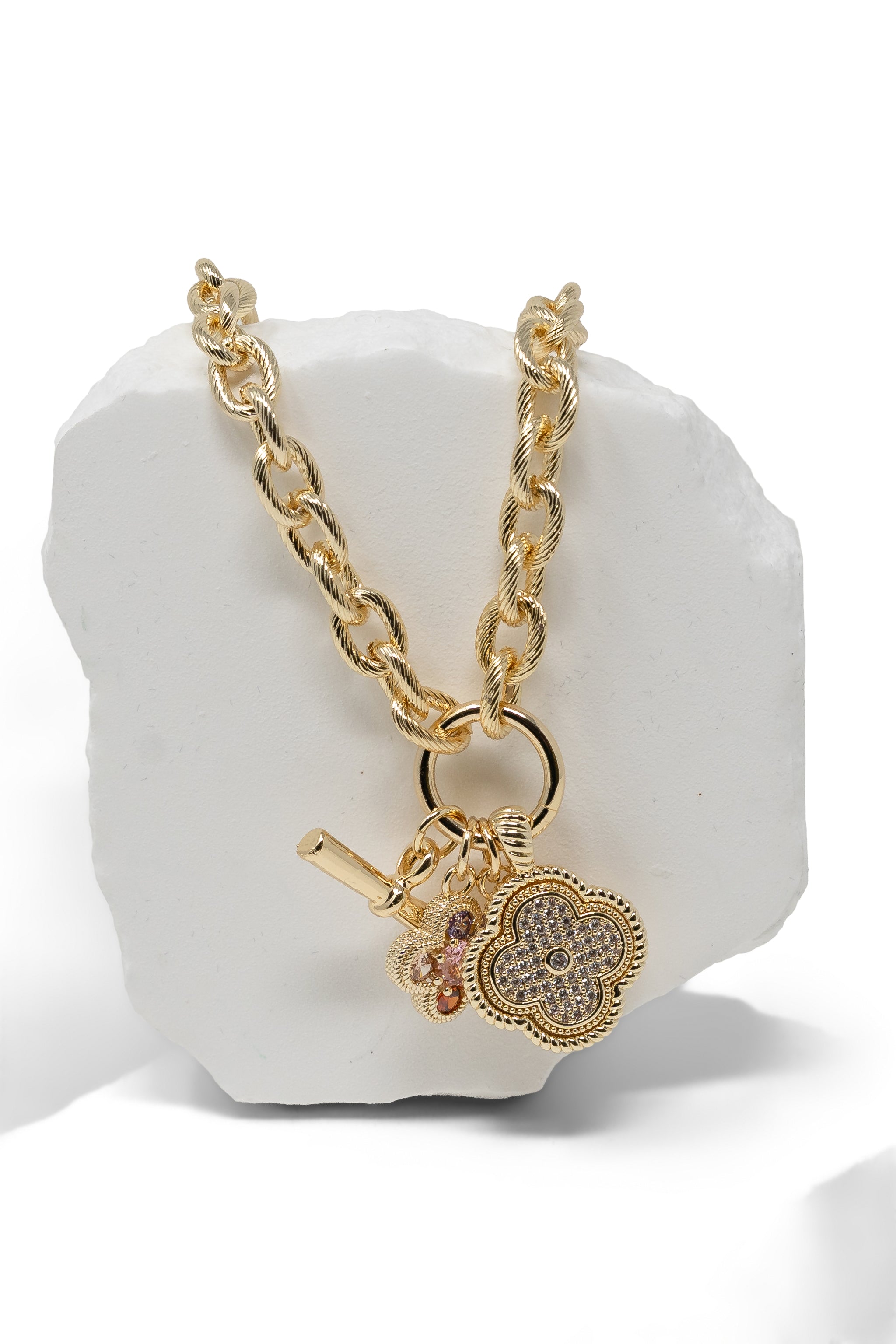 The Clover Statement Necklace