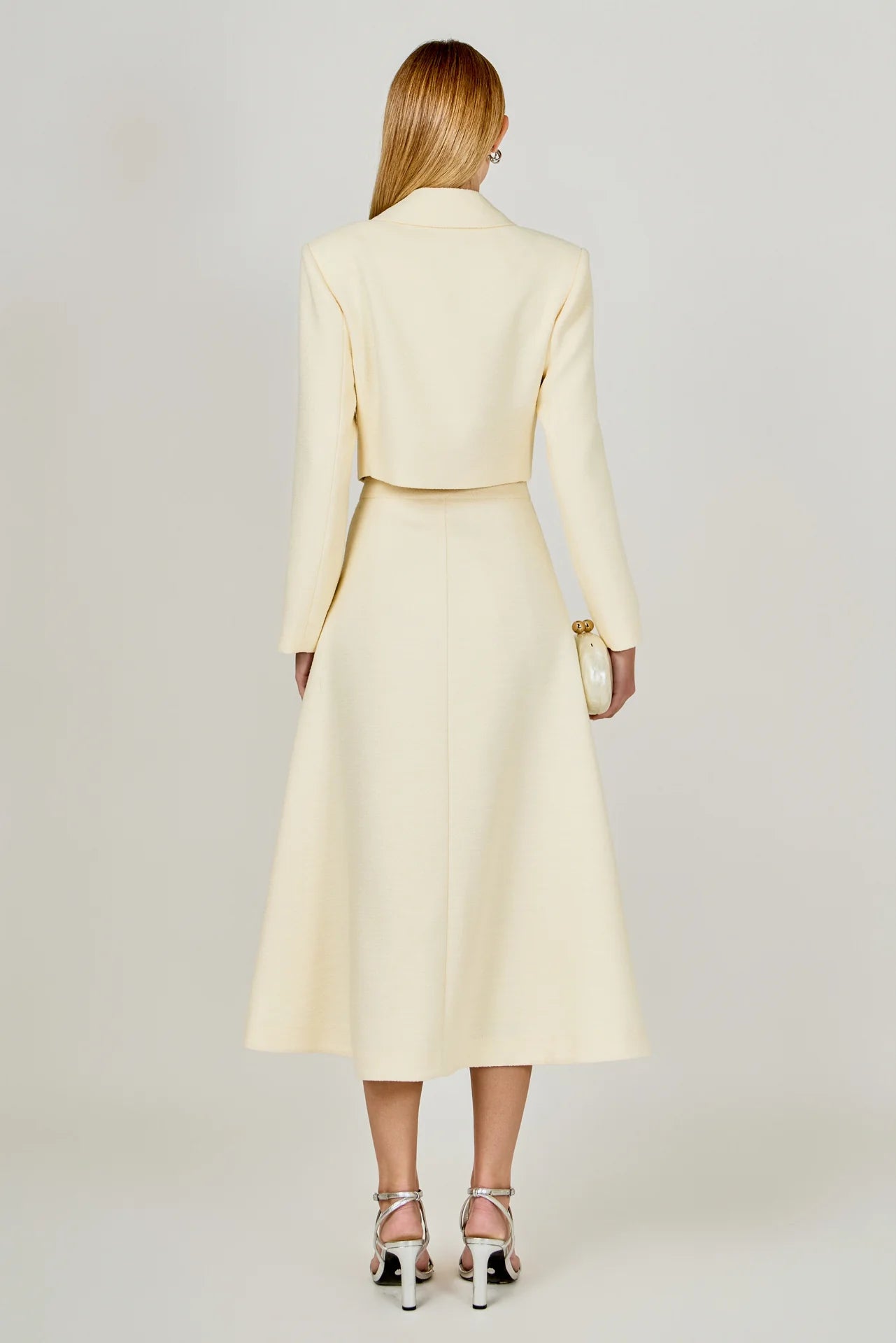 Brielle Cropped Tweed Jacket