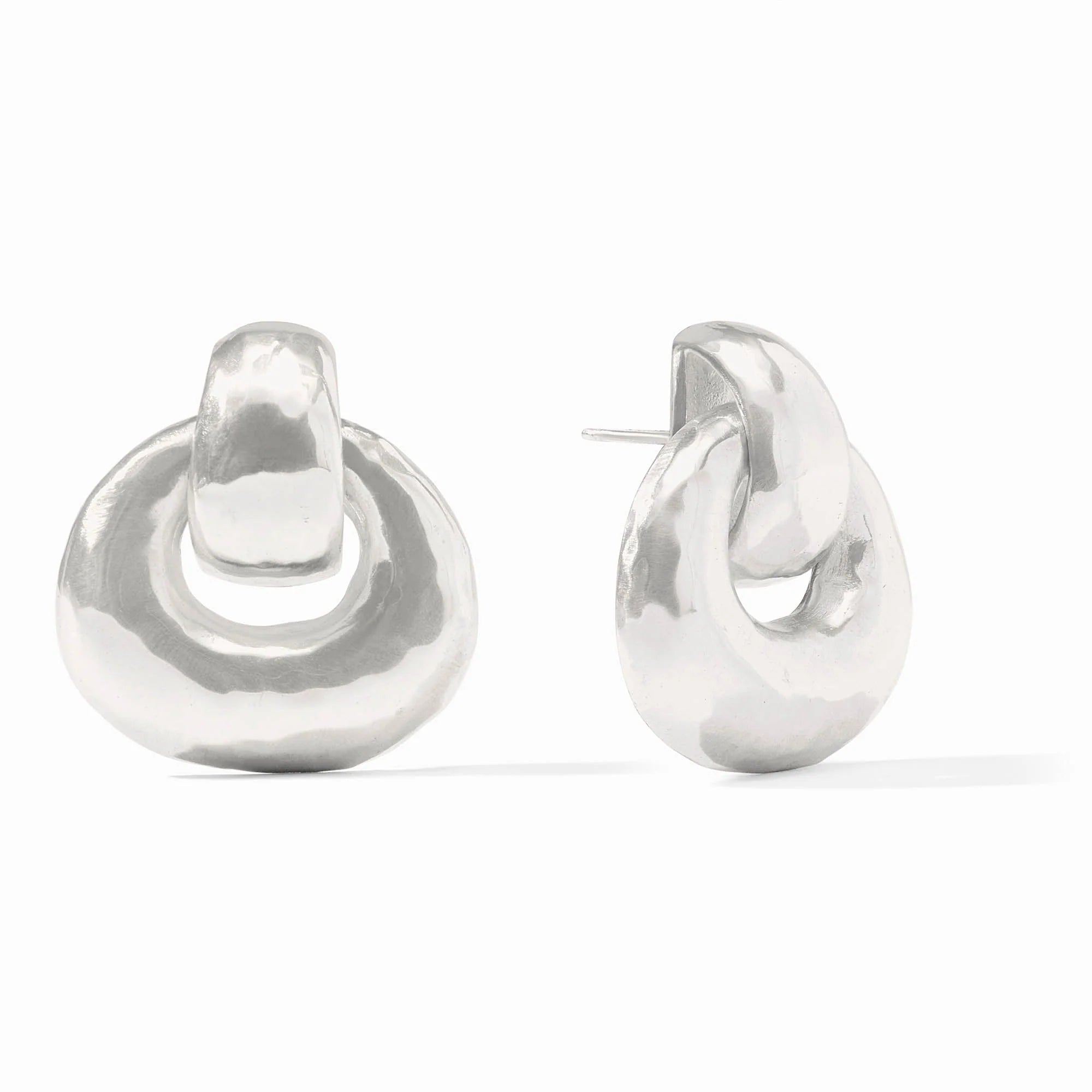 Avalon Doorknocker Earring in Silver