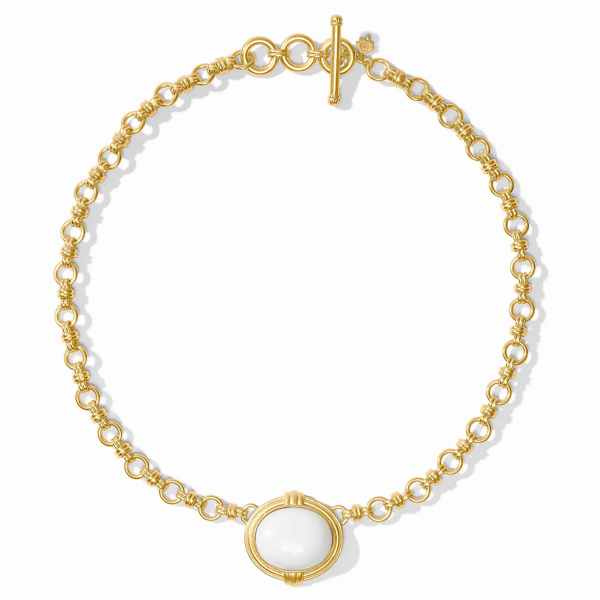 Portofino Demi Necklace Aqua Jade